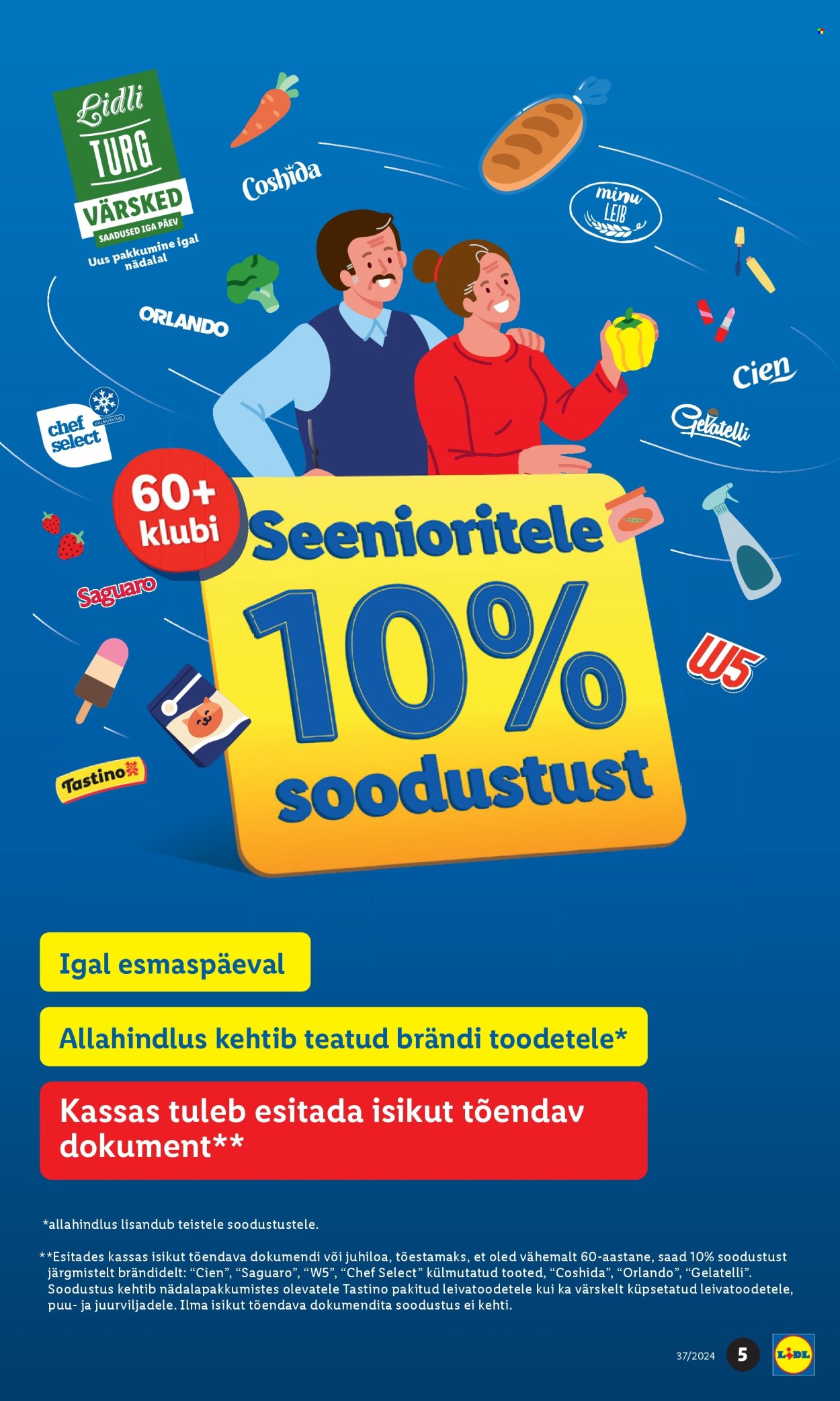 lidl - Lidl kliendileht - Kliendileht (9.09 - 15.09.2024) - page: 5