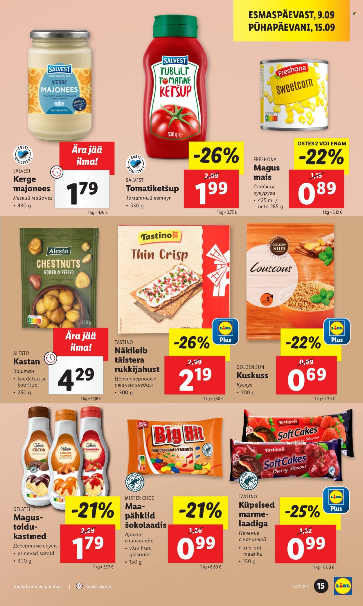 lidl - Lidl kliendileht - Kliendileht (9.09 - 15.09.2024) - page: 15