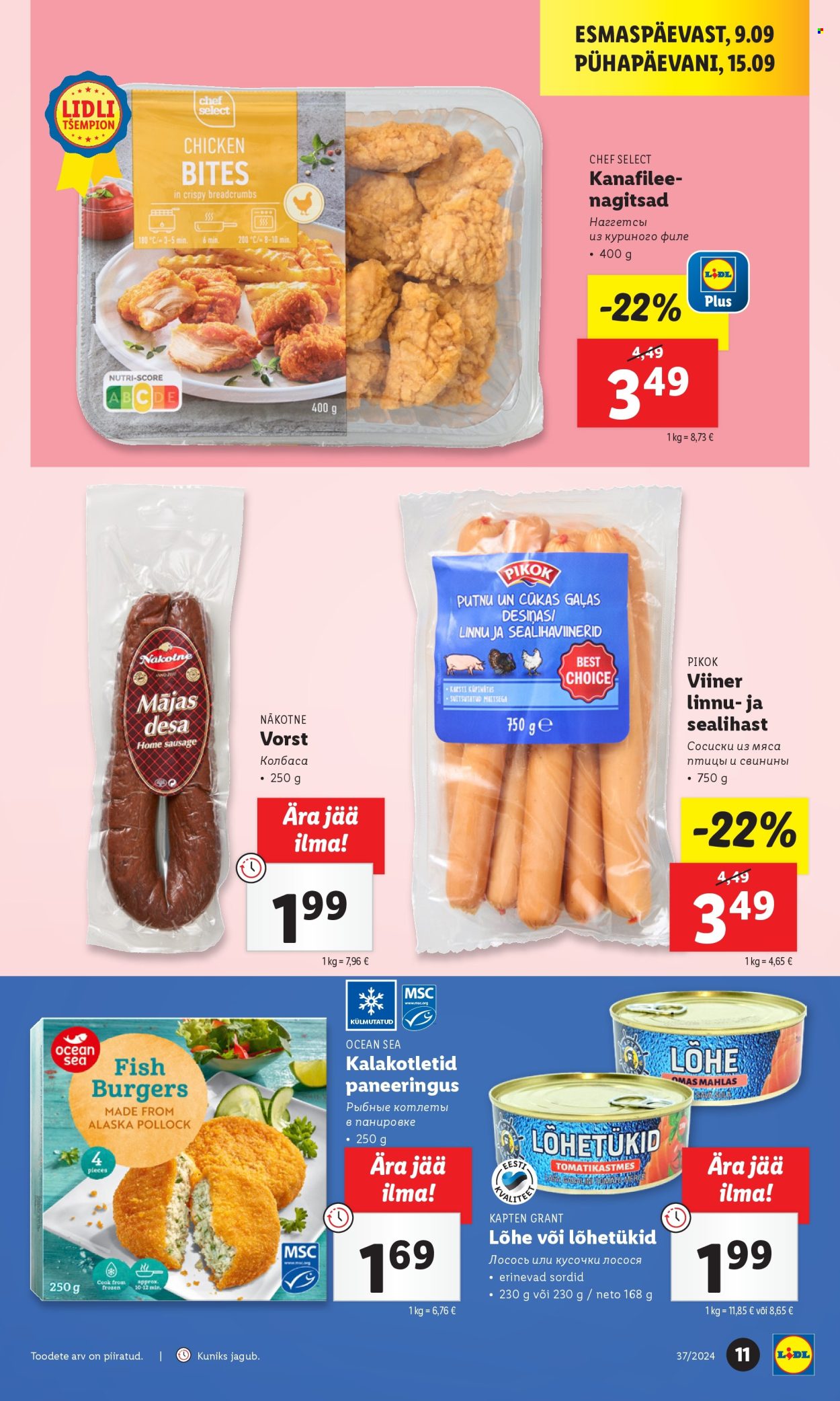 lidl - Lidl kliendileht - Kliendileht (9.09 - 15.09.2024) - page: 11