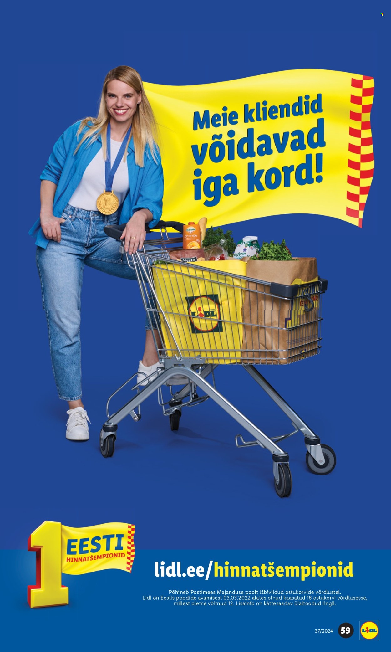 lidl - Lidl kliendileht - Kliendileht (13.09 - 15.09.2024) - page: 59