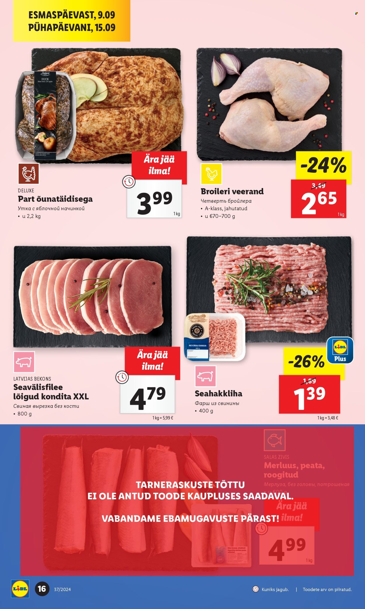 lidl - Lidl kliendileht - Kliendileht (13.09 - 15.09.2024) - page: 16