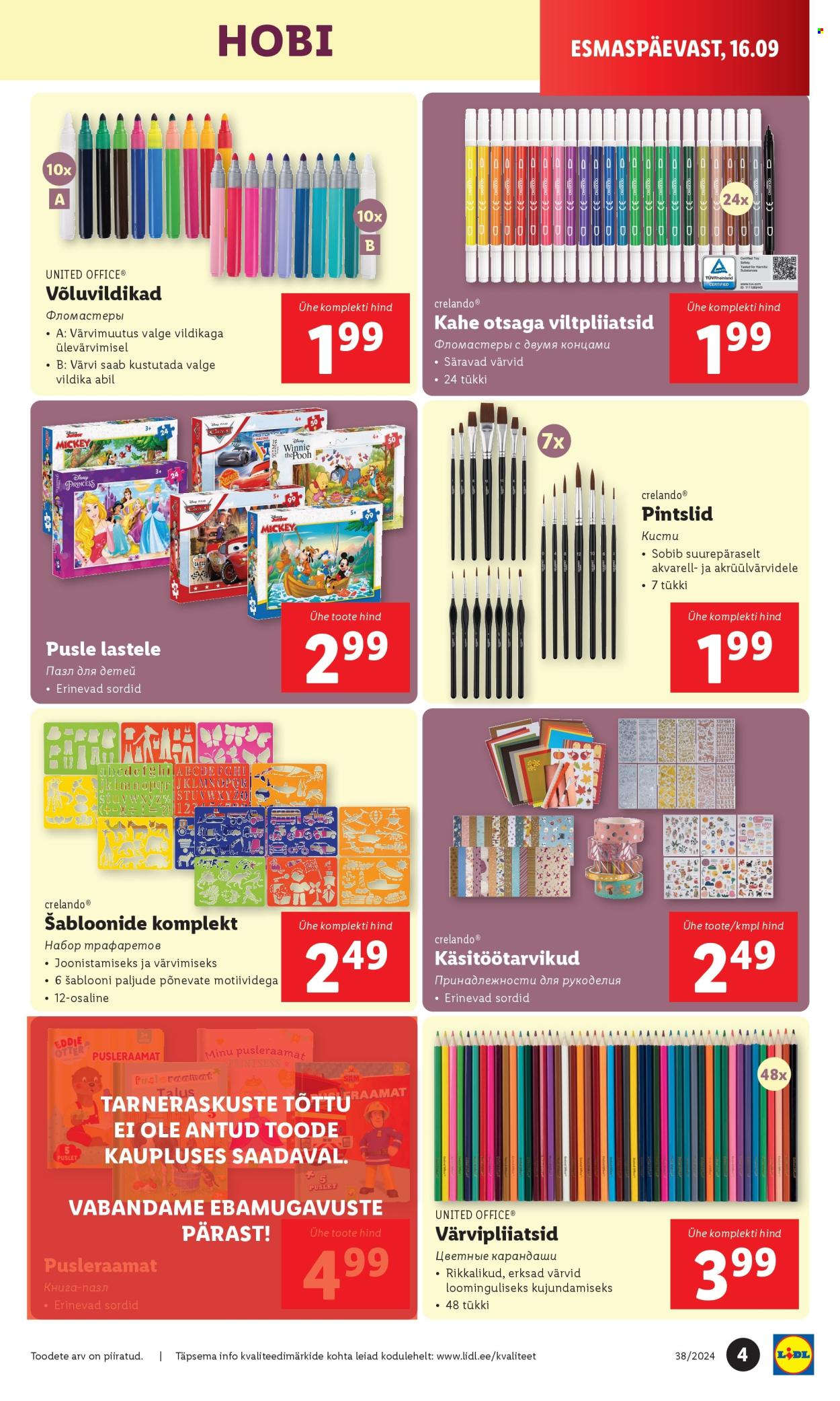 lidl - Lidl kliendileht - Tööstuskaupade pakkumised (16.09 - 22.09.2024) - page: 4