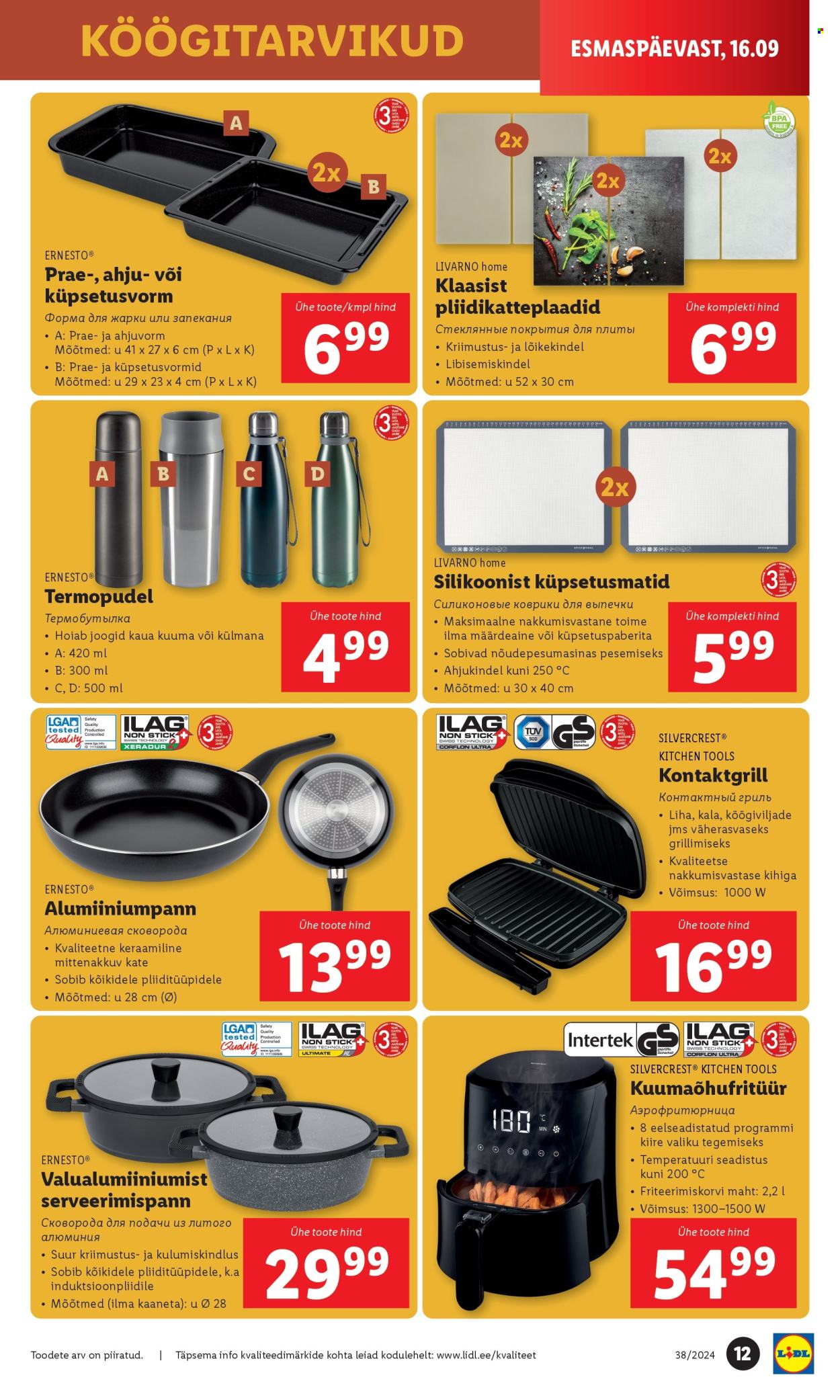 lidl - Lidl kliendileht - Tööstuskaupade pakkumised (16.09 - 22.09.2024) - page: 12