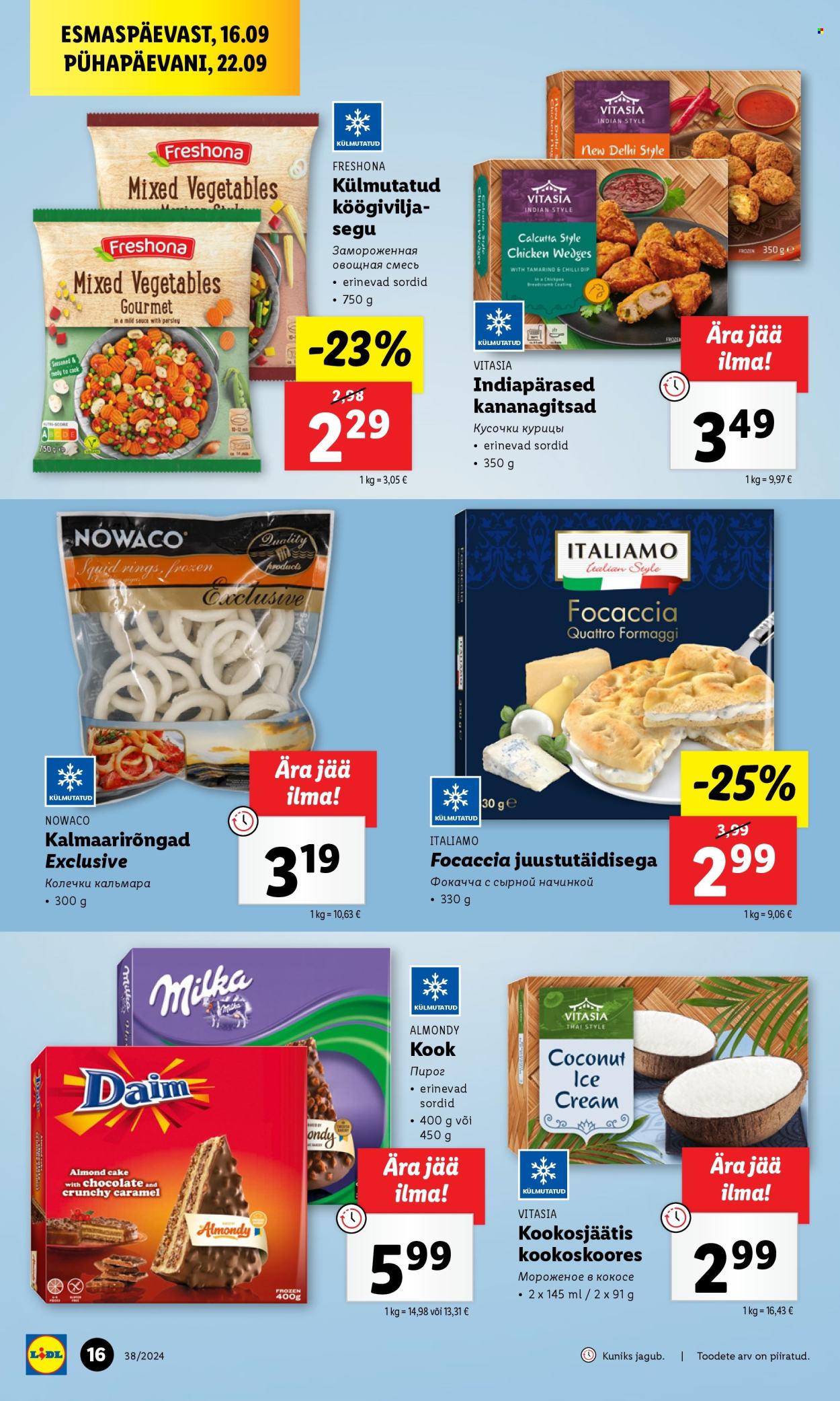 lidl - Lidl kliendileht - Kliendileht (16.09 - 22.09.2024) - page: 16