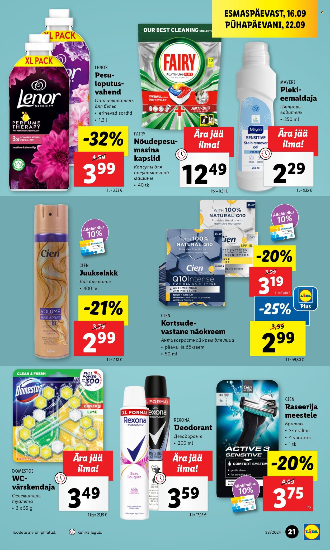 lidl - Lidl kliendileht - Kliendileht (16.09 - 22.09.2024) - page: 21