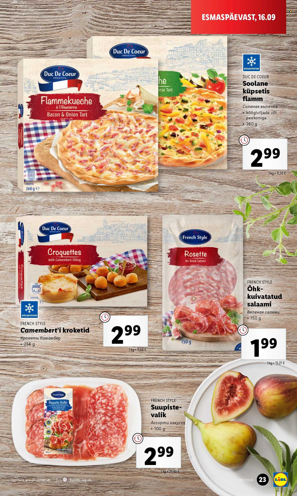 lidl - Lidl kliendileht - Kliendileht (16.09 - 22.09.2024) - page: 23