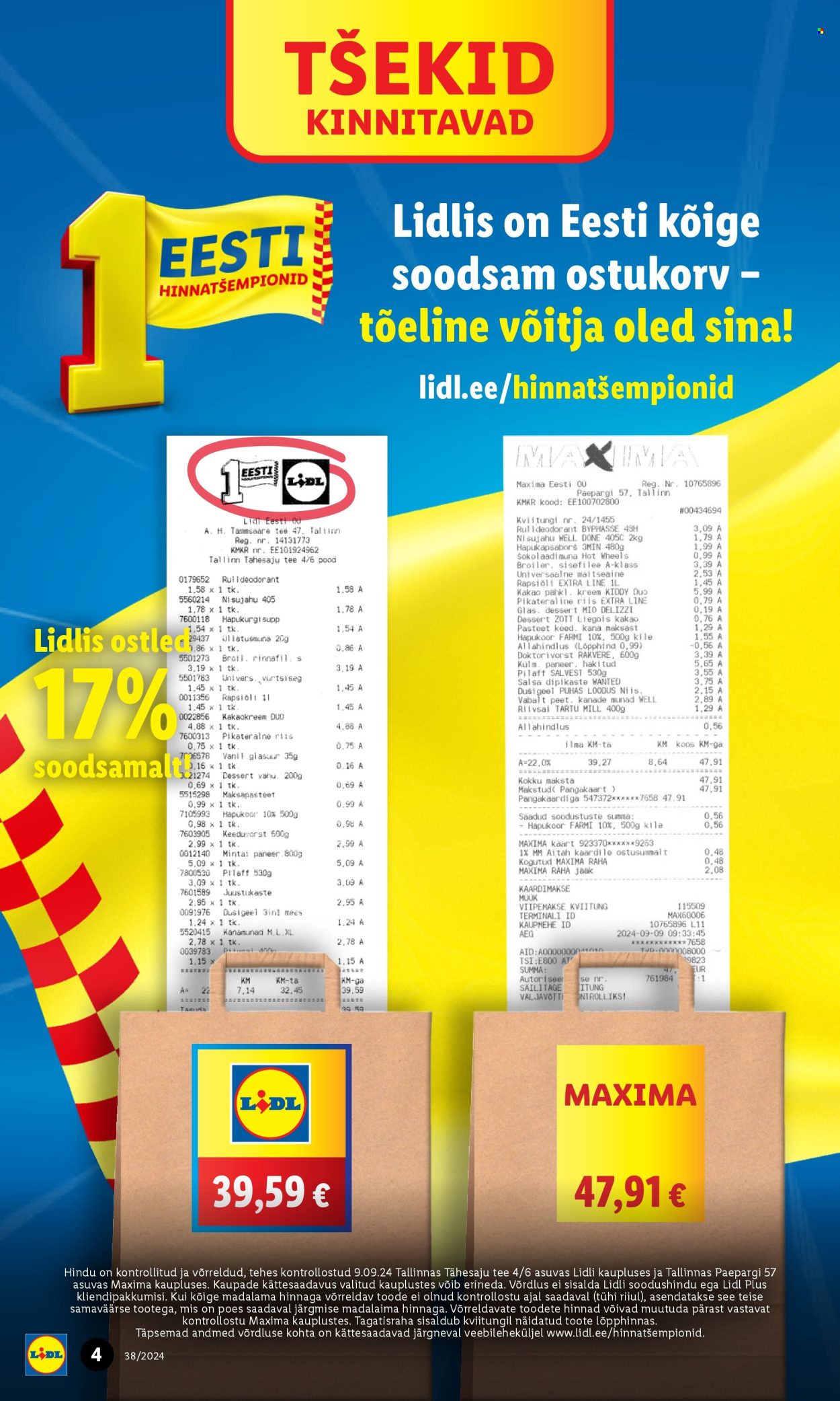 lidl - Lidl kliendileht - Kliendileht (16.09 - 22.09.2024) - page: 4