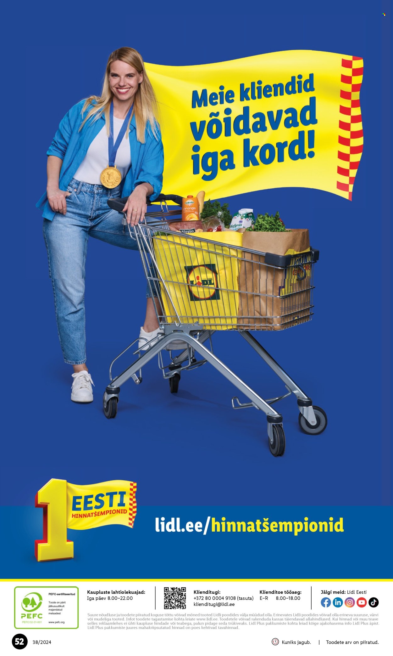 lidl - Lidl kliendileht - Kliendileht (19.09 - 22.09.2024) - page: 52