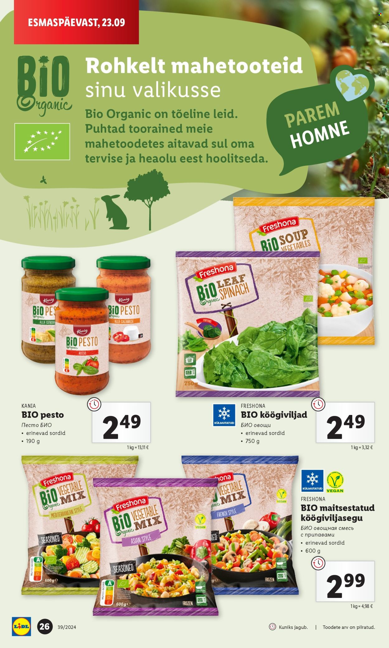 lidl - Lidl kliendileht - Kliendileht (23.09 - 29.09.2024) - page: 26