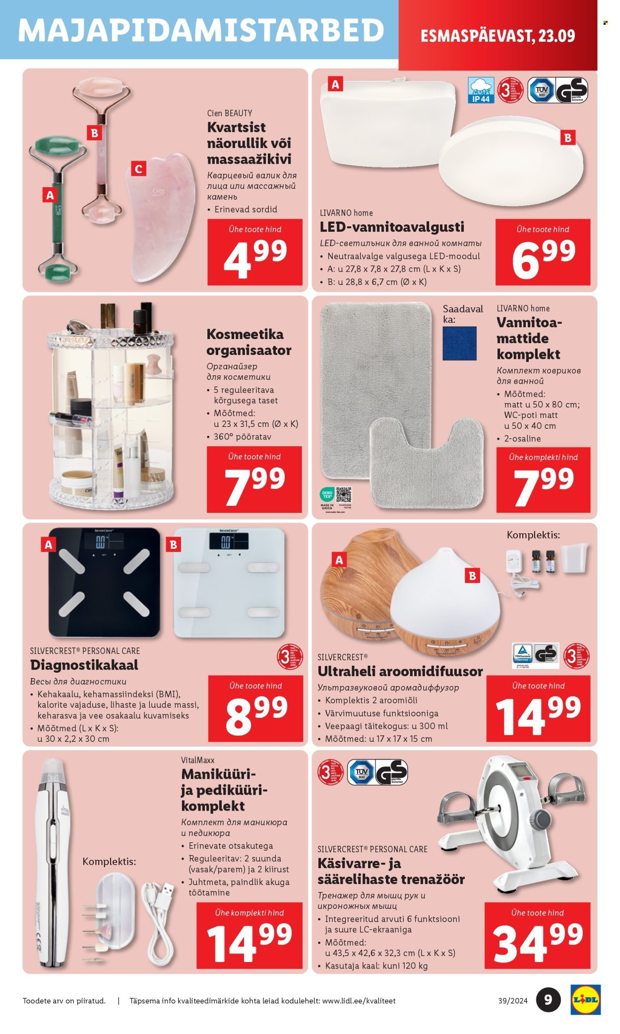 lidl - Lidl kliendileht - Tööstuskaupade pakkumised (23.09 - 29.09.2024) - page: 9