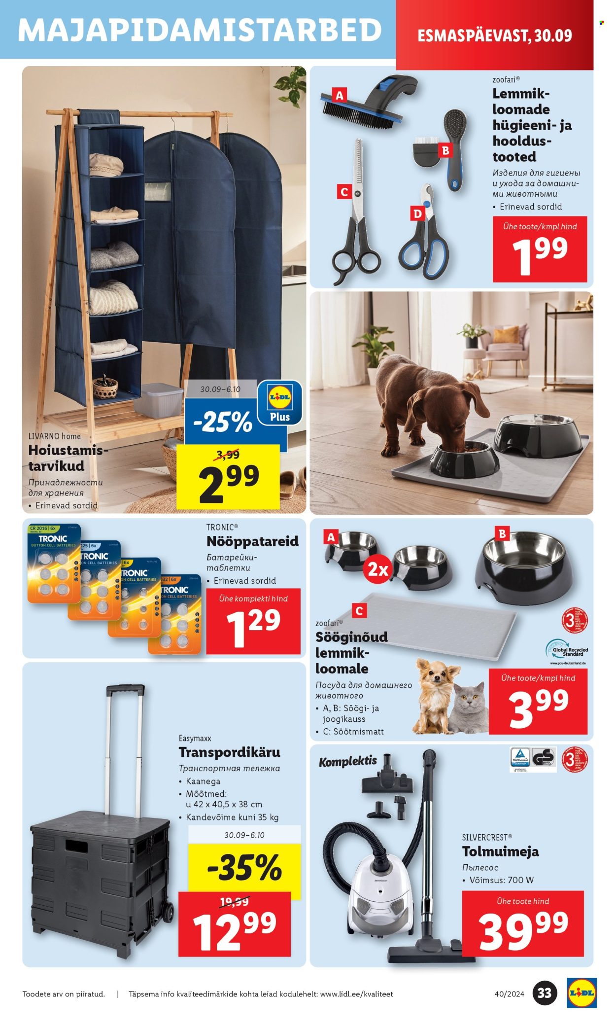 lidl - Lidl kliendileht - Kliendileht (30.09 - 6.10.2024) - page: 33