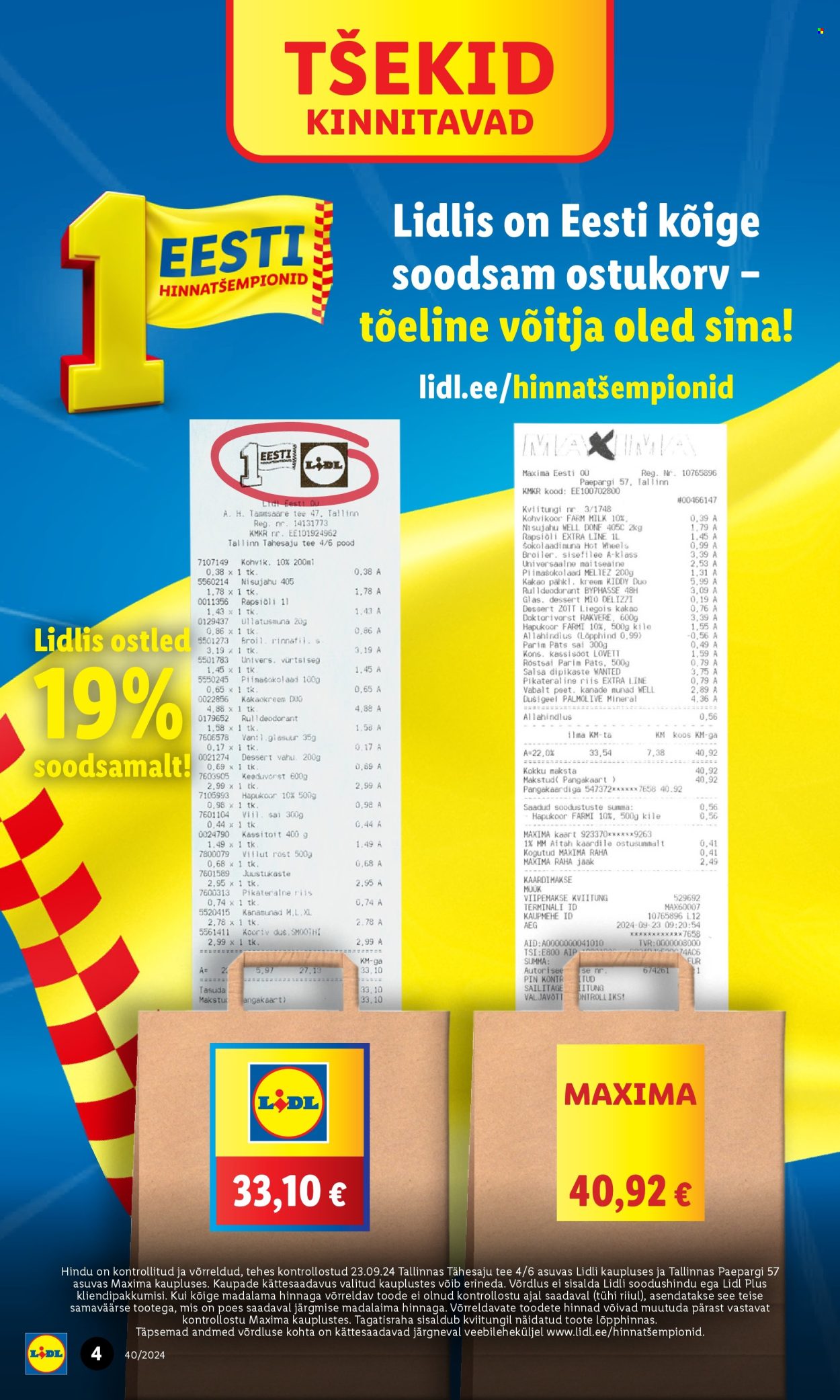 lidl - Lidl kliendileht - Kliendileht (30.09 - 6.10.2024) - page: 4