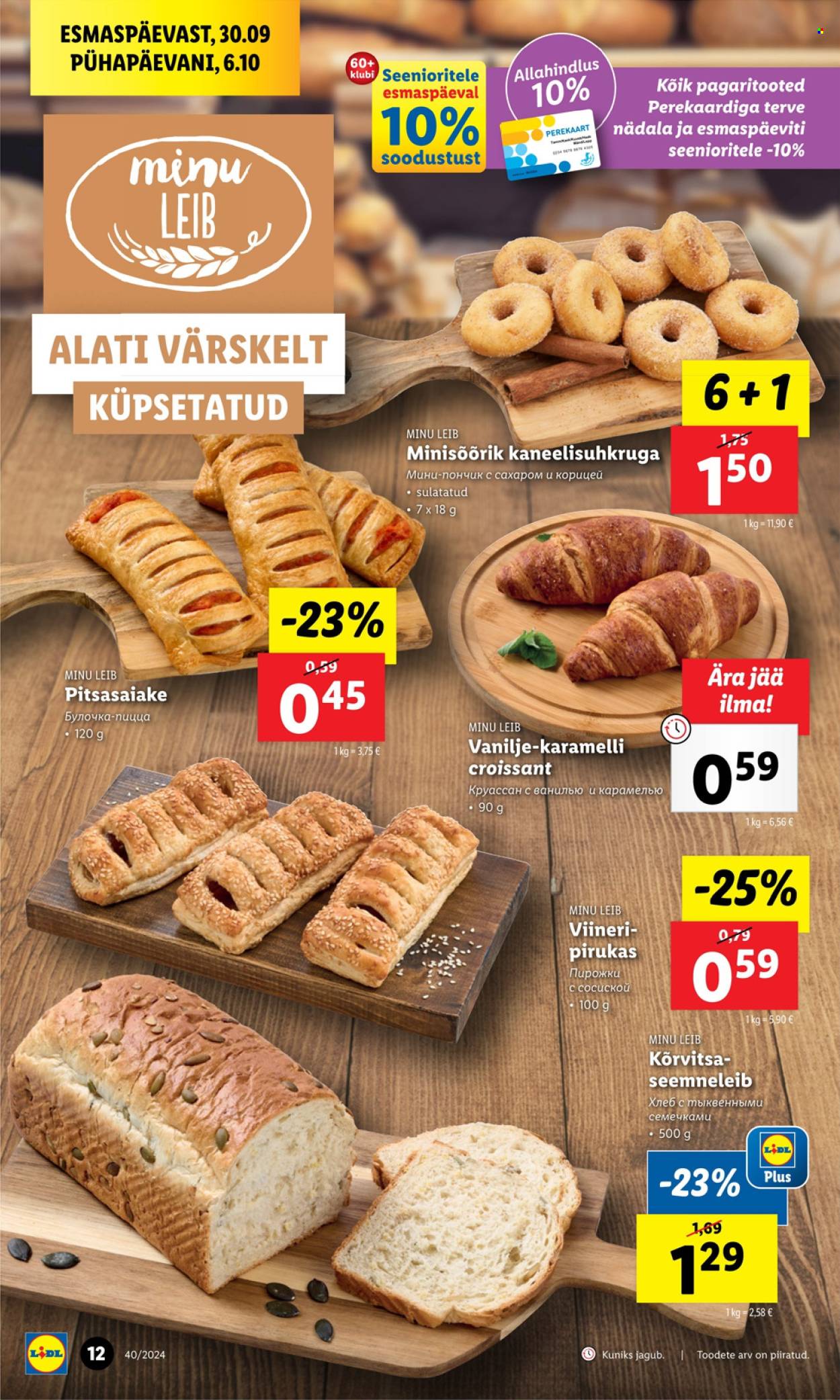 lidl - Lidl kliendileht - Kliendileht (30.09 - 6.10.2024) - page: 12