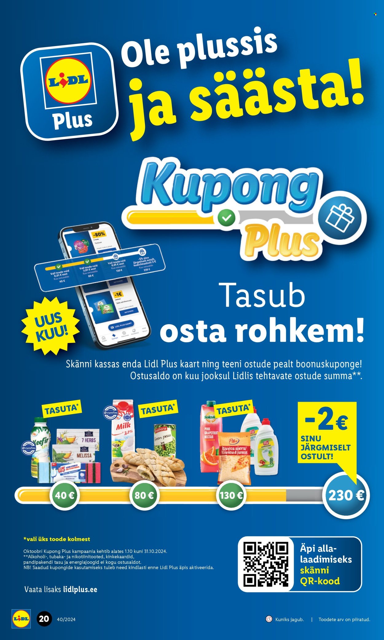 lidl - Lidl kliendileht - Kliendileht (30.09 - 6.10.2024) - page: 20