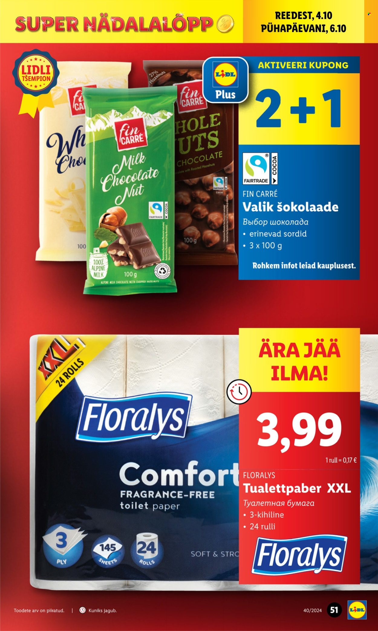 lidl - Lidl kliendileht - Kliendileht (30.09 - 6.10.2024) - page: 51