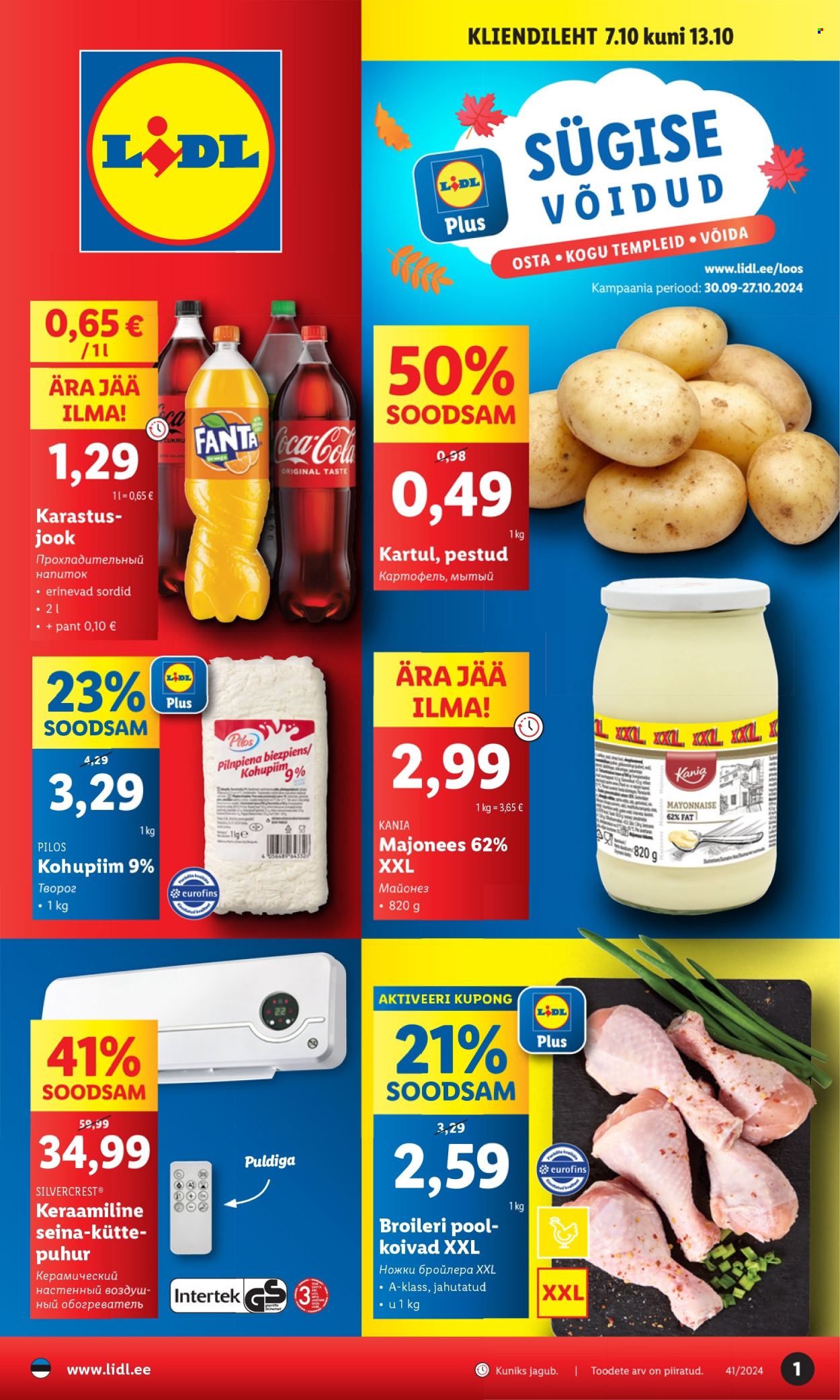 lidl - Lidl kliendileht - Kliendileht (7.10 - 13.10.2024)