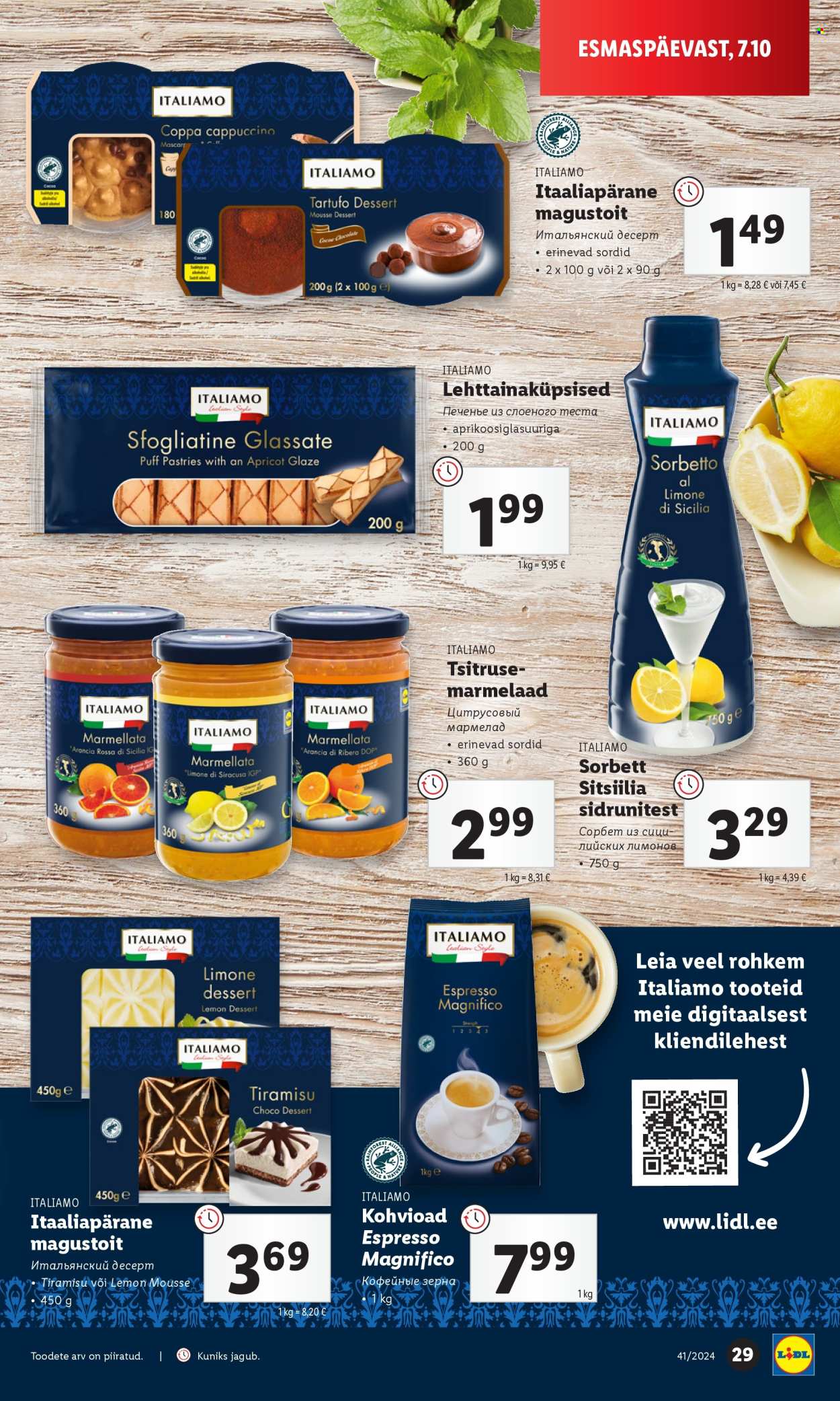 lidl - Lidl kliendileht - Kliendileht (7.10 - 13.10.2024) - page: 29