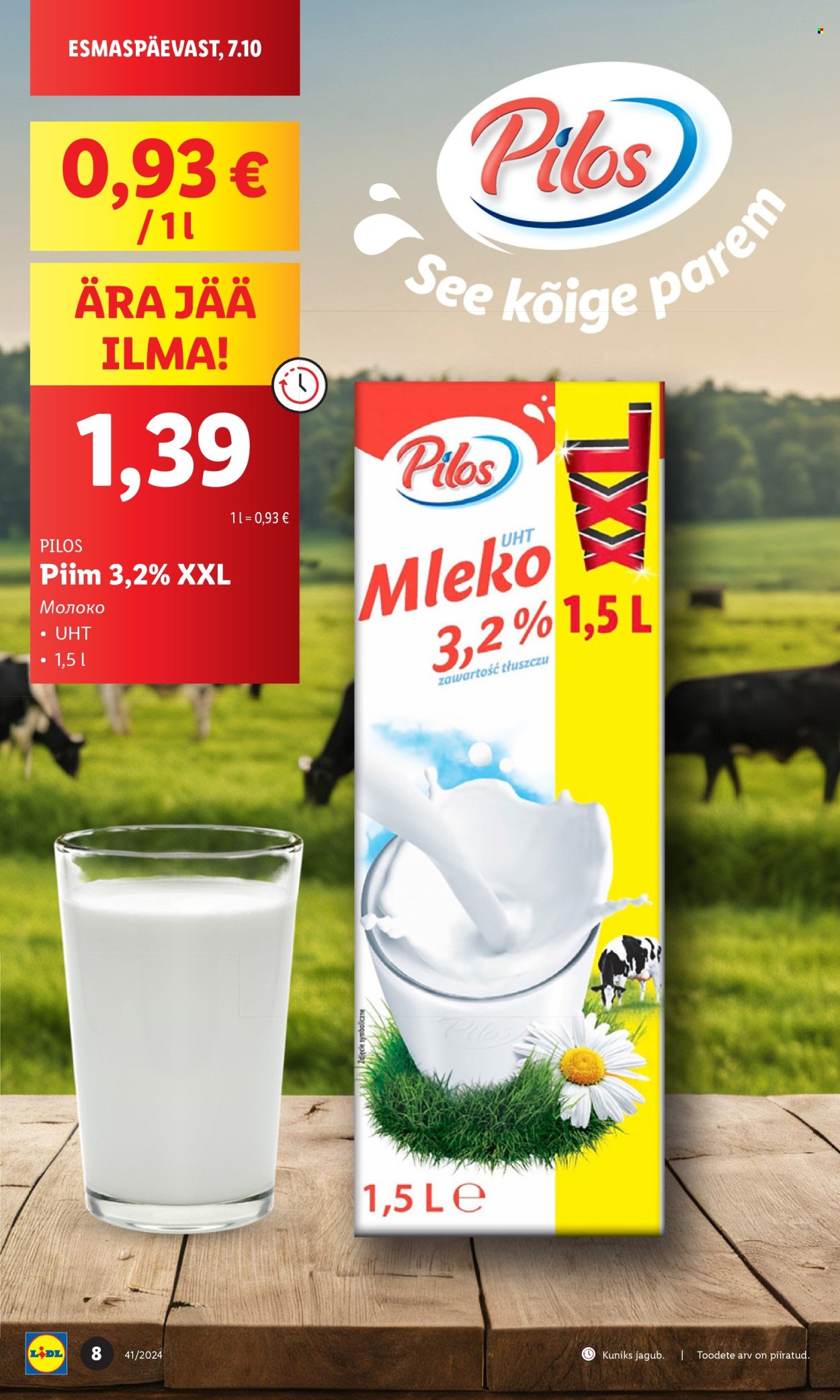 lidl - Lidl kliendileht - Kliendileht (7.10 - 13.10.2024) - page: 8