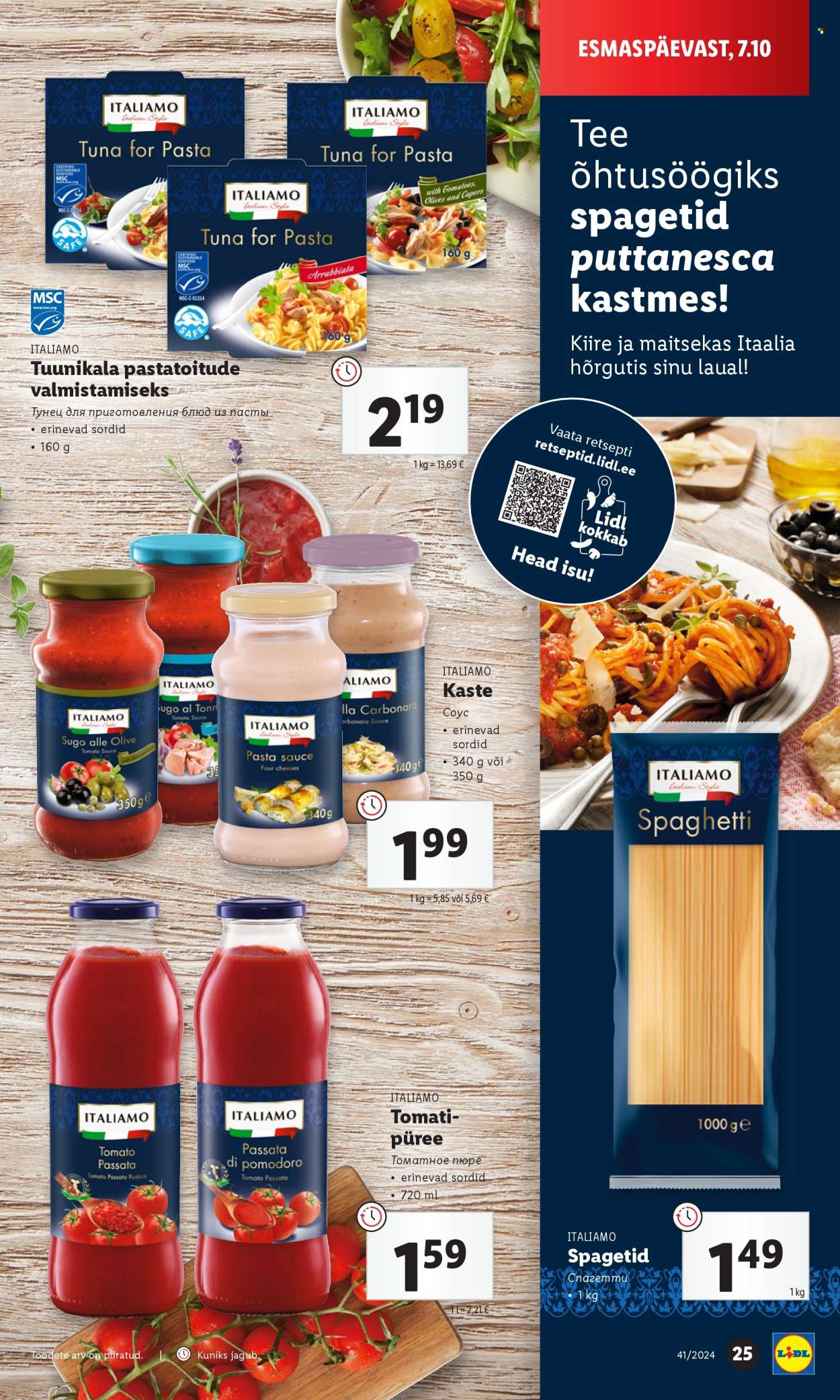 lidl - Lidl kliendileht - Kliendileht (7.10 - 13.10.2024) - page: 25