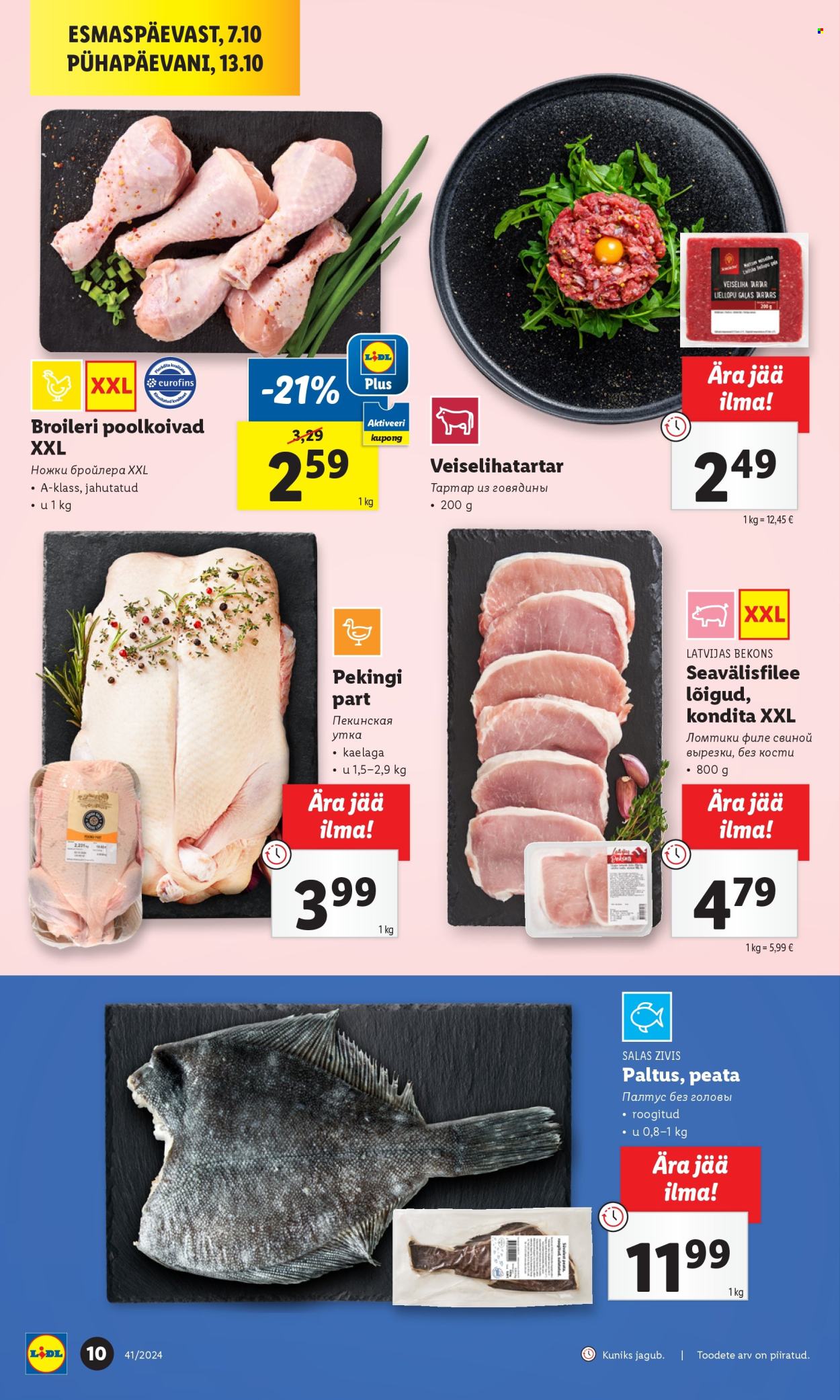 lidl - Lidl kliendileht - Kliendileht (7.10 - 13.10.2024) - page: 10