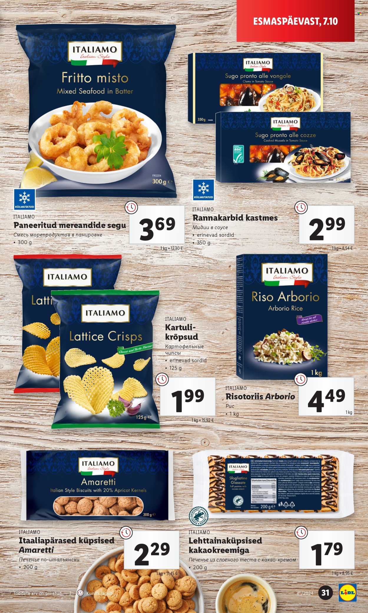 lidl - Lidl kliendileht - Kliendileht (7.10 - 13.10.2024) - page: 31