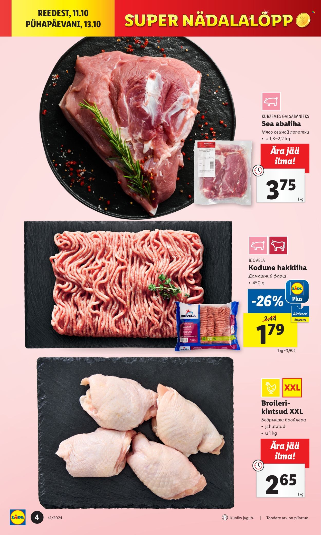 lidl - Lidl kliendileht - Kliendileht (11.10 - 13.10.2024) - page: 4