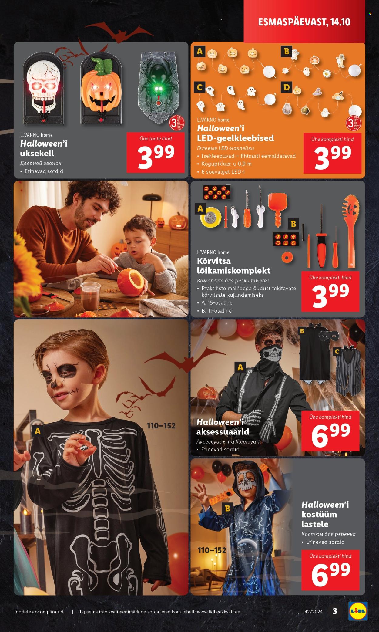 lidl - Lidl kliendileht - Tööstuskaupade pakkumised (14.10 - 20.10.2024) - page: 3