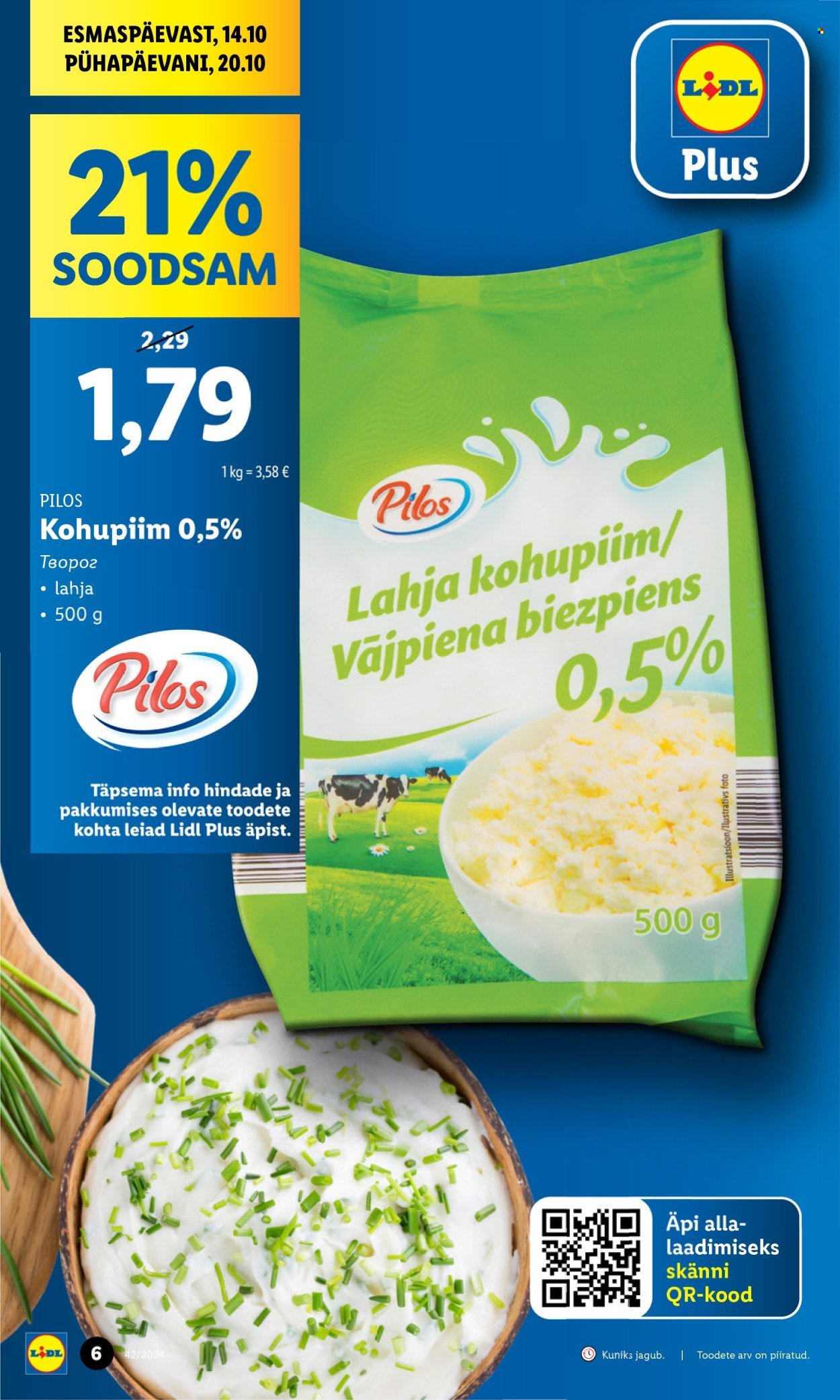 lidl - Lidl kliendileht - Kliendileht (14.10 - 20.10.2024) - page: 6