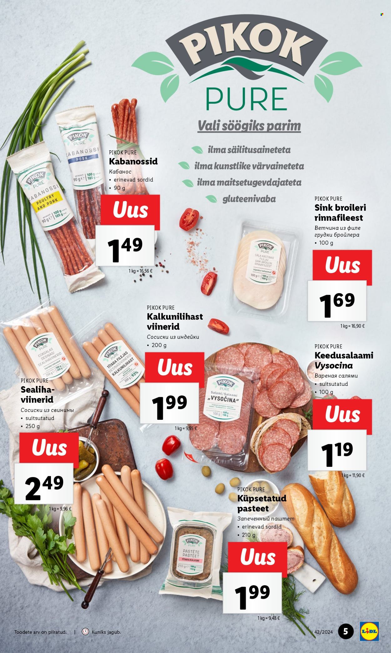 lidl - Lidl kliendileht - Kliendileht (14.10 - 20.10.2024) - page: 5