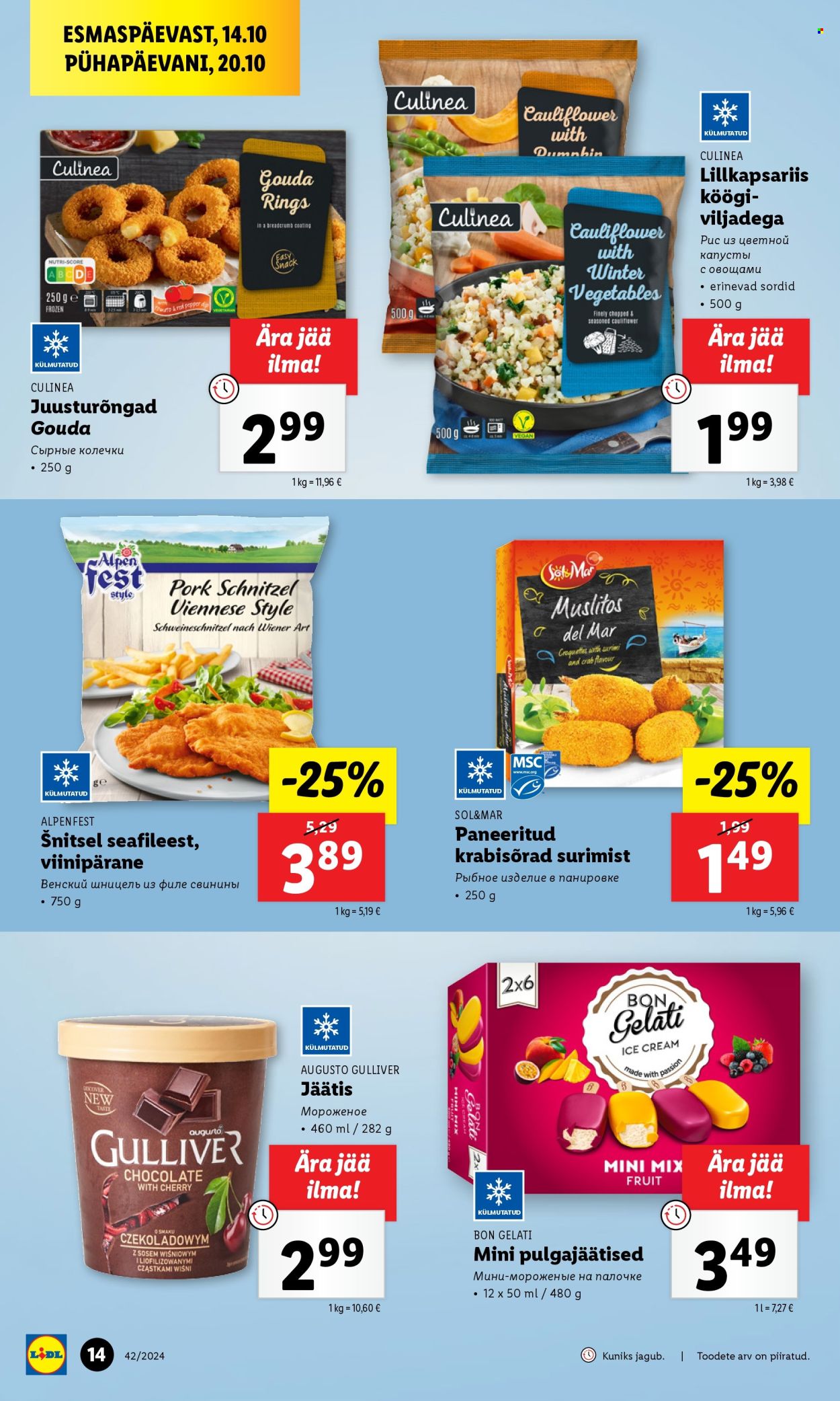 lidl - Lidl kliendileht - Kliendileht (14.10 - 20.10.2024) - page: 14