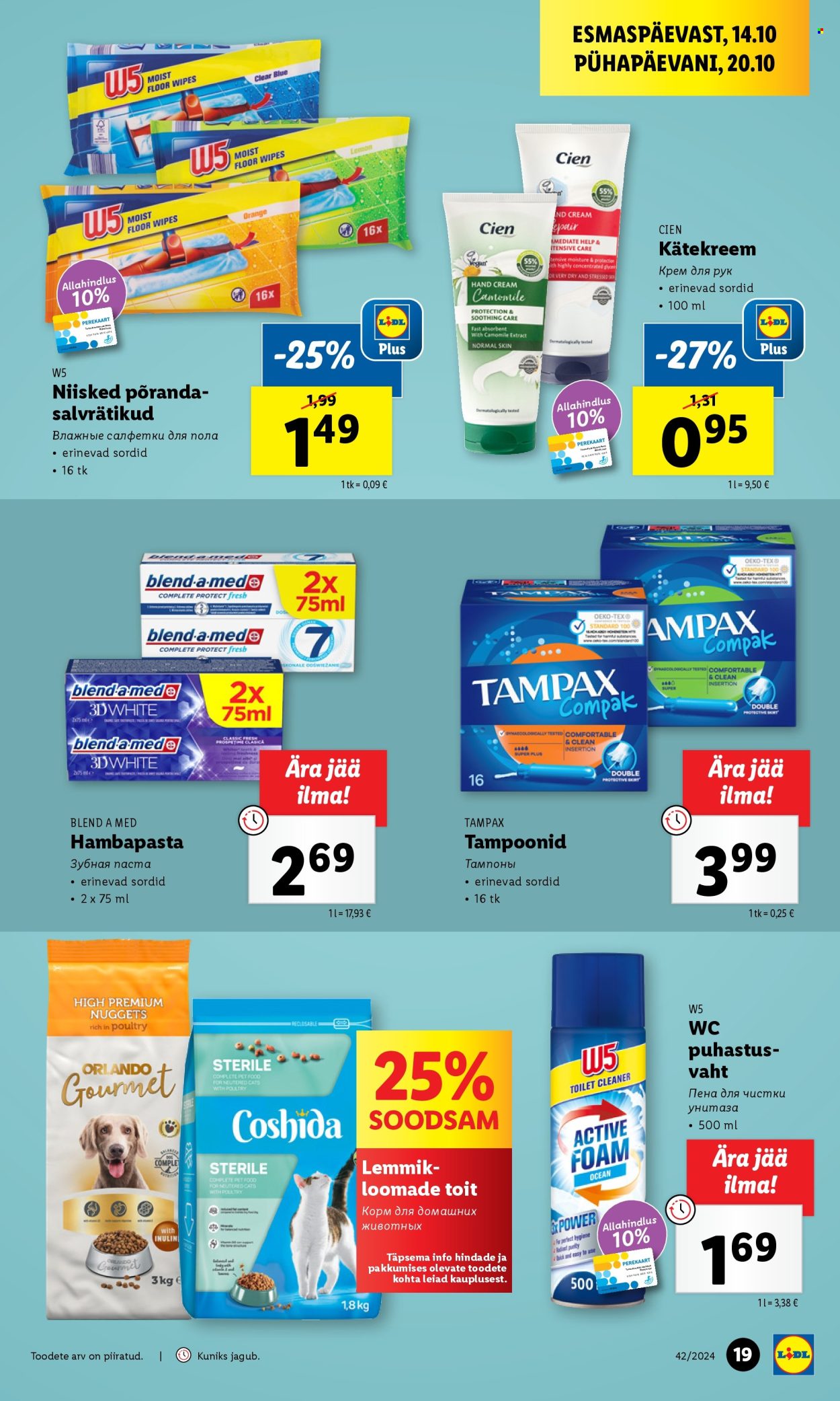 lidl - Lidl kliendileht - Kliendileht (14.10 - 20.10.2024) - page: 19