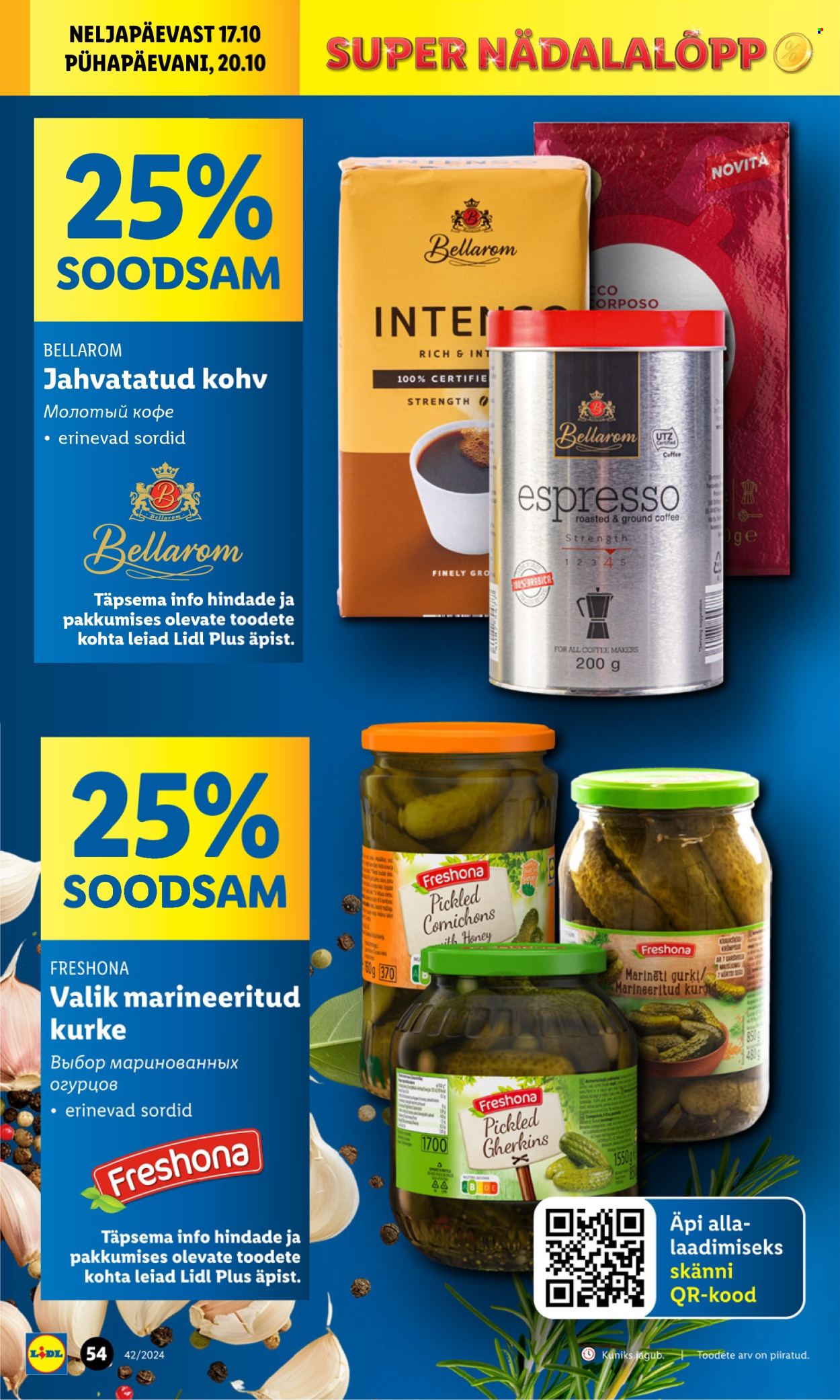 lidl - Lidl kliendileht - Kliendileht (14.10 - 20.10.2024) - page: 54