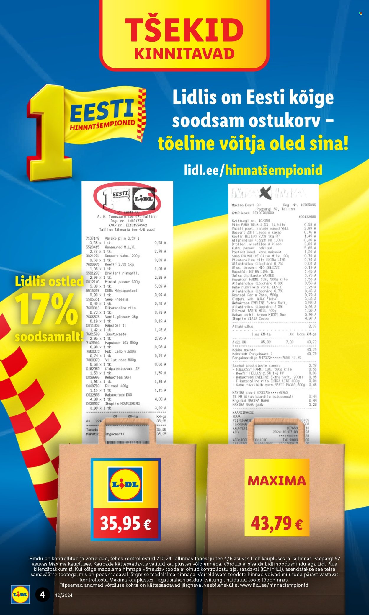 lidl - Lidl kliendileht - Kliendileht (14.10 - 20.10.2024) - page: 4