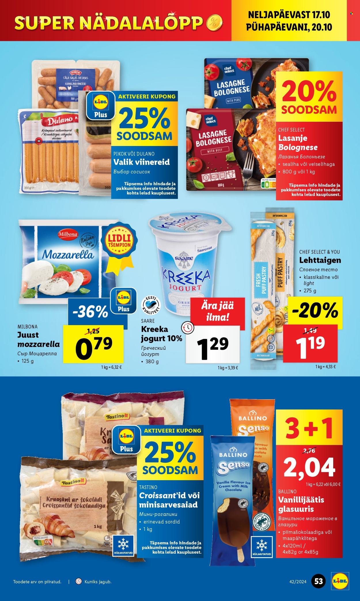 lidl - Lidl kliendileht - Kliendileht (14.10 - 20.10.2024) - page: 53