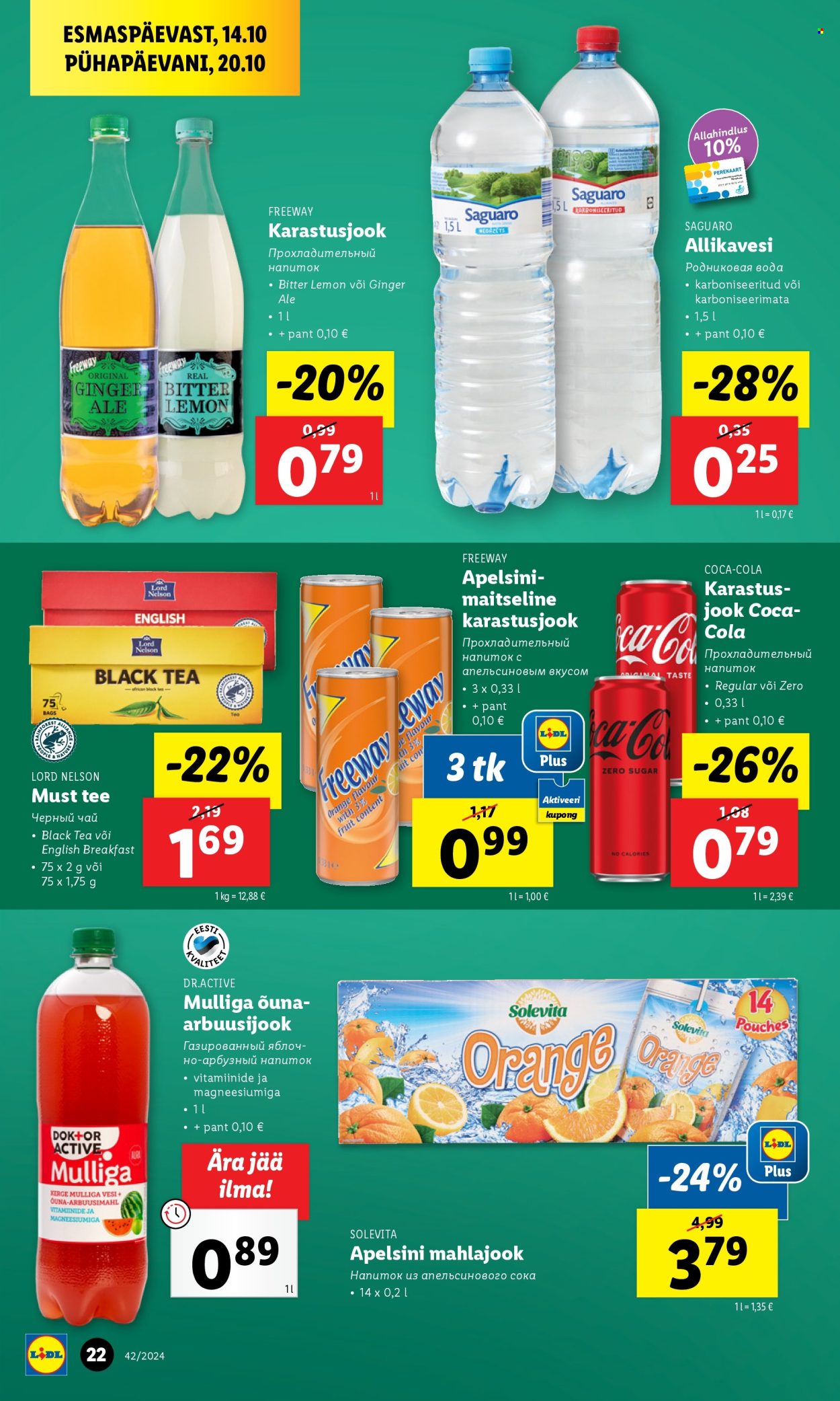 lidl - Lidl kliendileht - Kliendileht (17.10 - 20.10.2024) - page: 22