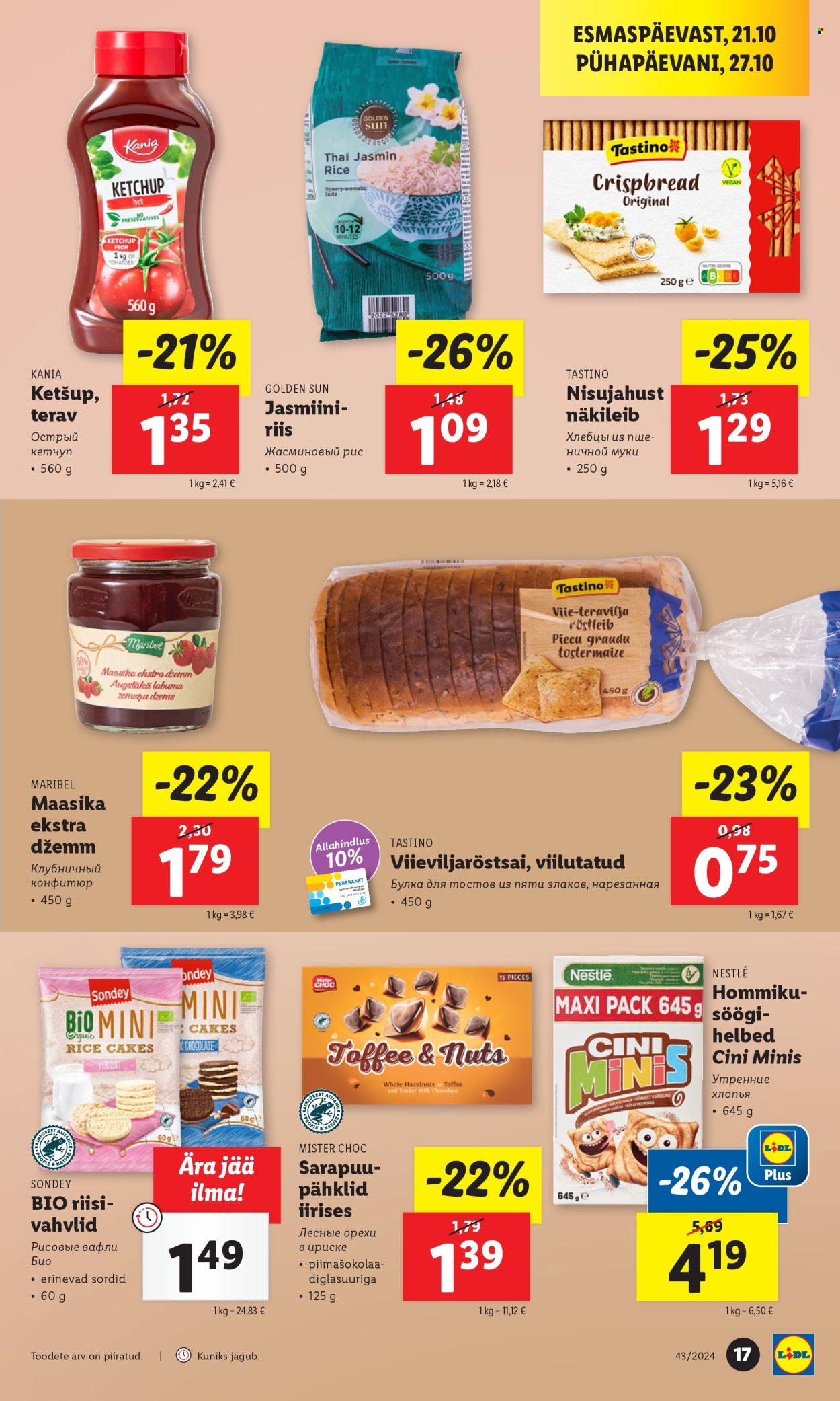 lidl - Lidl kliendileht - Kliendileht (21.10 - 27.10.2024) - page: 17