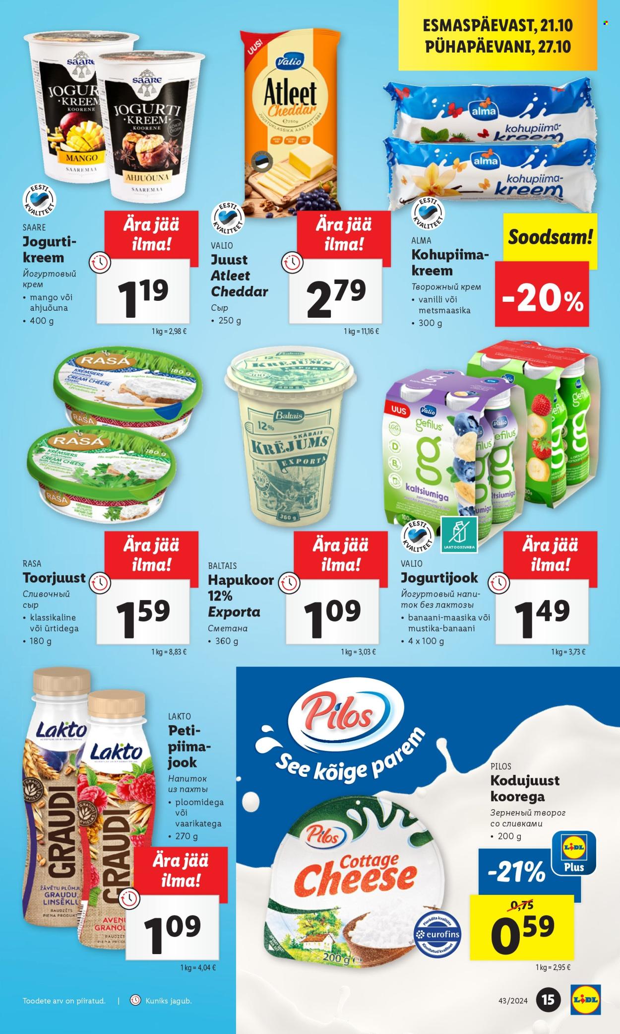 lidl - Lidl kliendileht - Kliendileht (21.10 - 27.10.2024) - page: 15