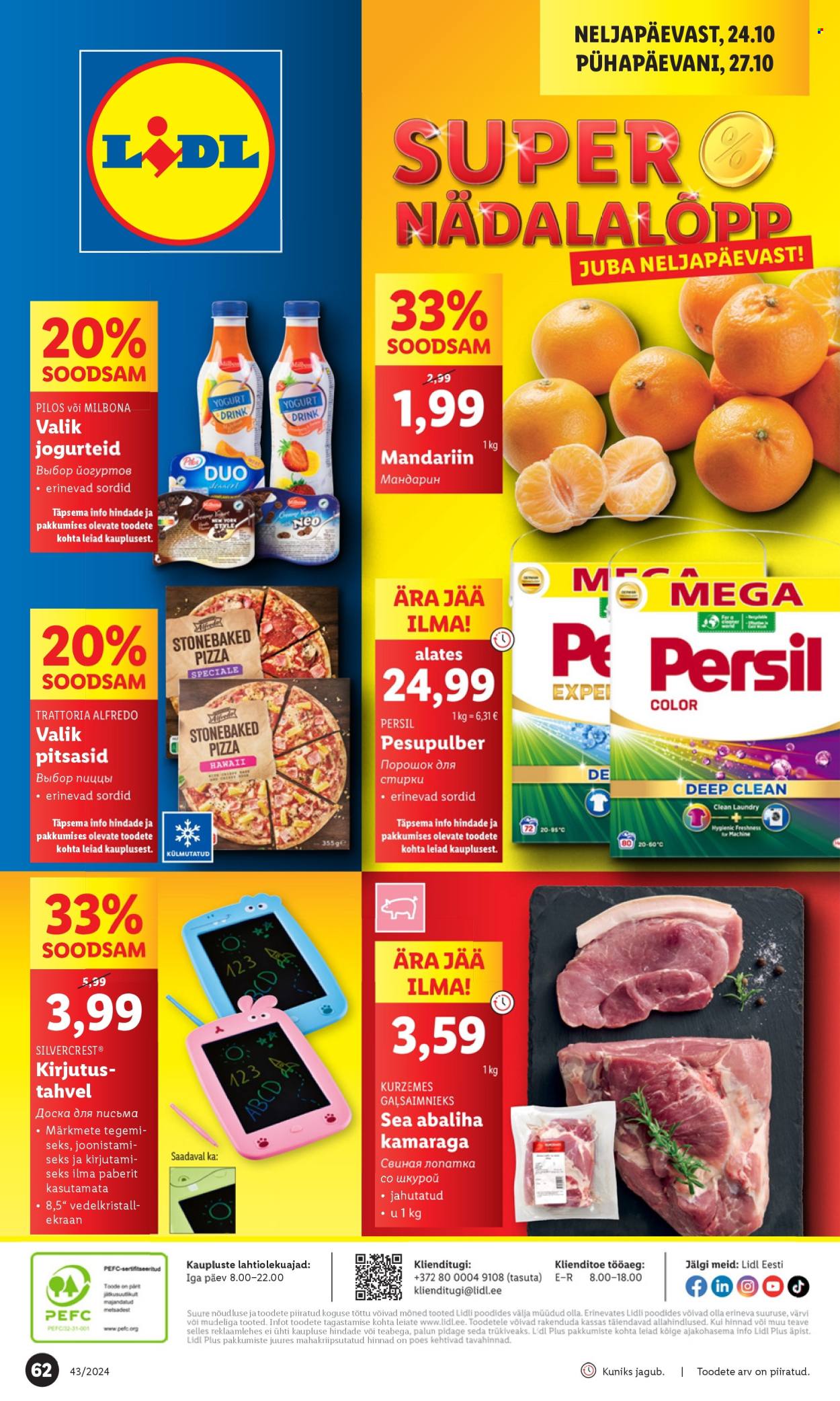 lidl - Lidl kliendileht - Kliendileht (21.10 - 27.10.2024) - page: 62