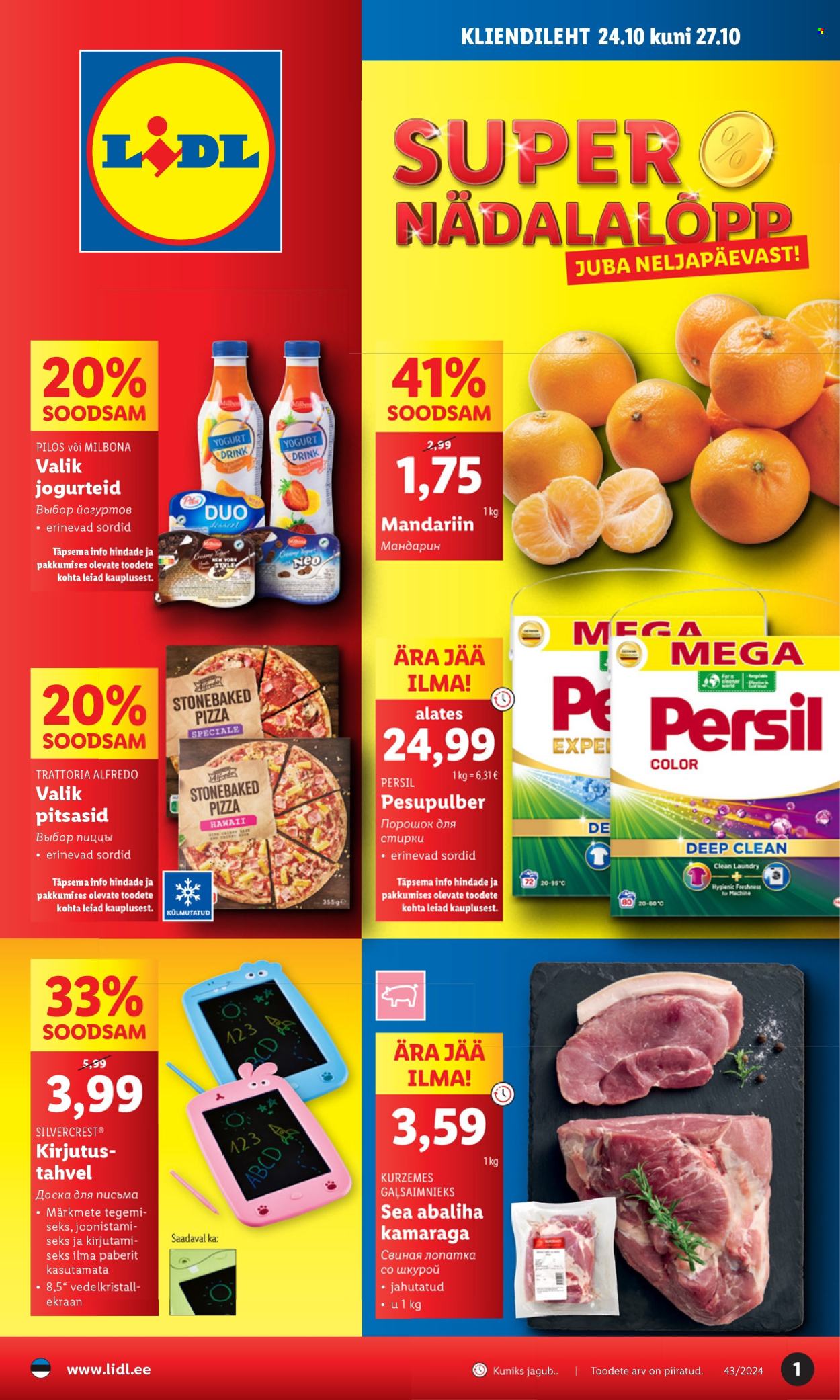 lidl - Lidl kliendileht - Kliendileht (24.10 - 27.10.2024) - page: 1