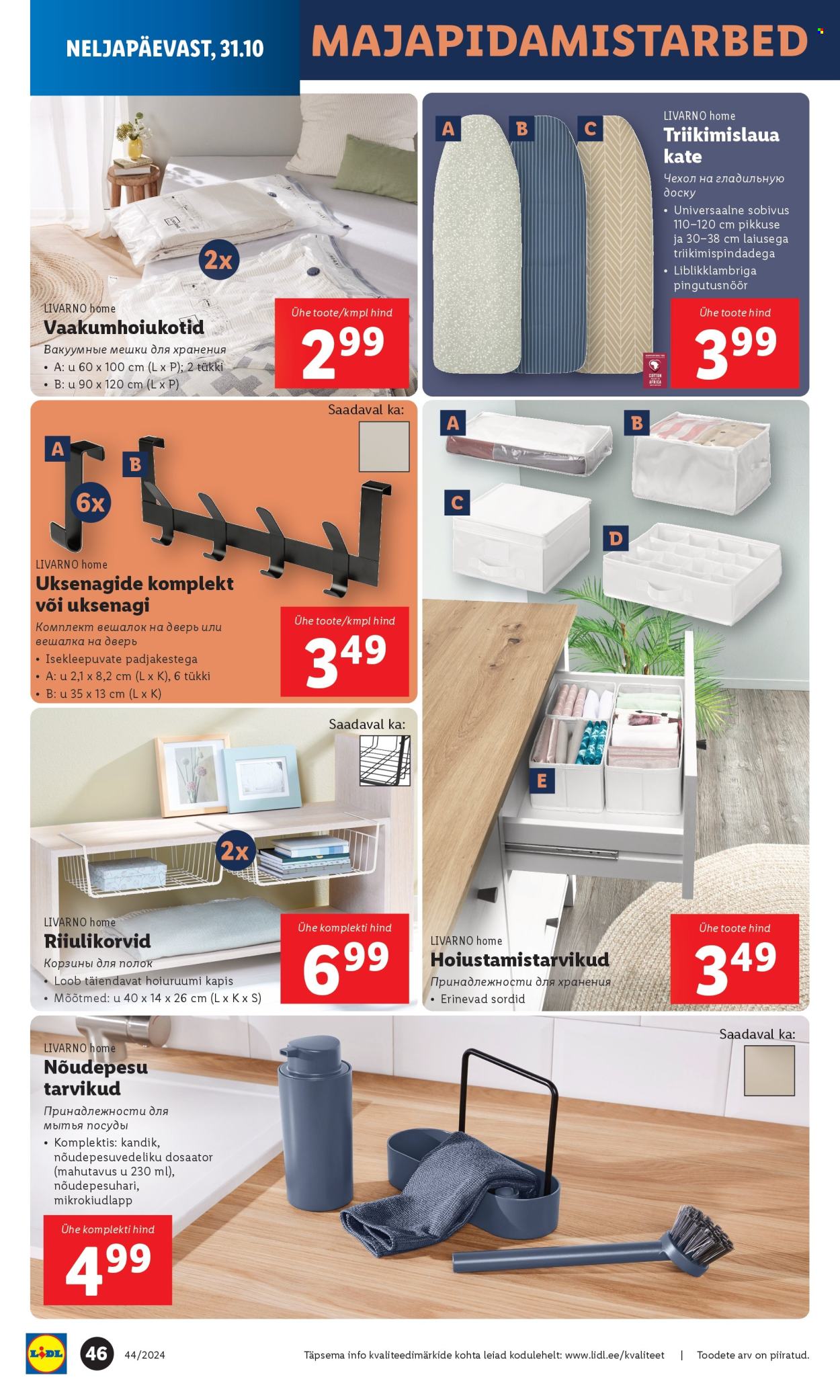 lidl - Lidl kliendileht - Kliendileht (28.10 - 3.11.2024) - page: 46