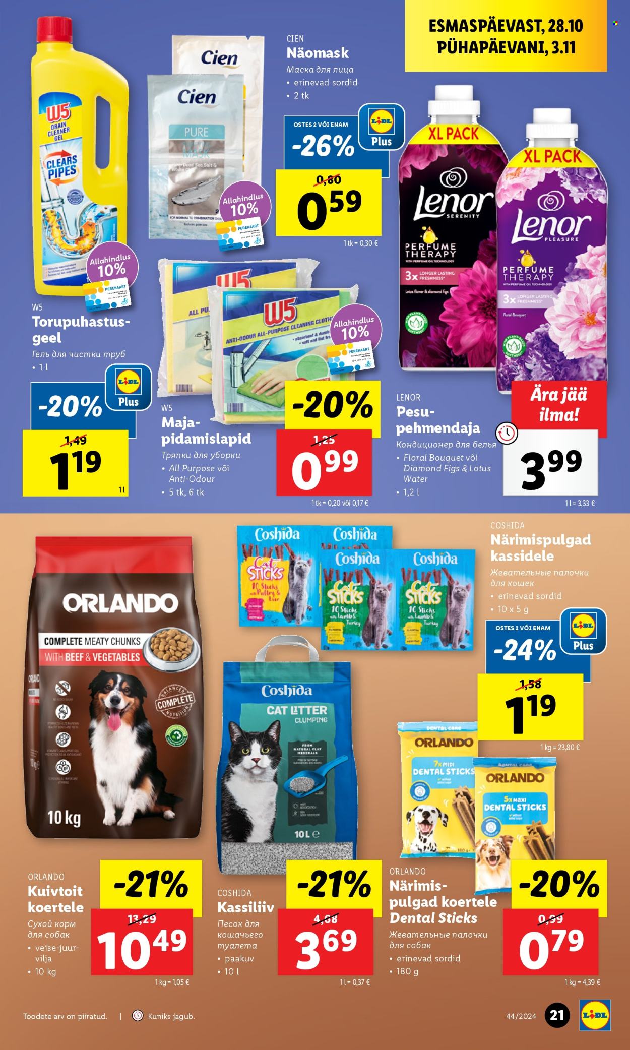 lidl - Lidl kliendileht - Kliendileht (28.10 - 3.11.2024) - page: 21