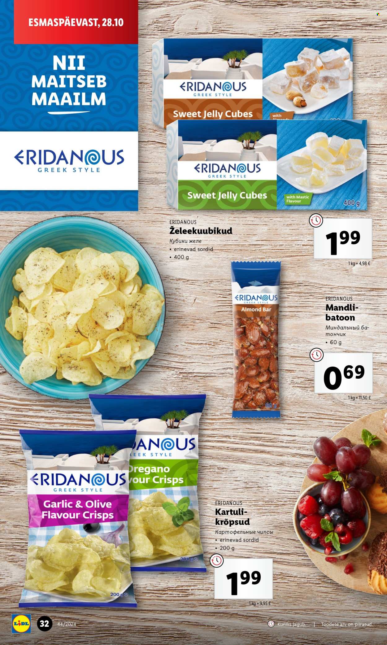 lidl - Lidl kliendileht - Kliendileht (28.10 - 3.11.2024) - page: 32