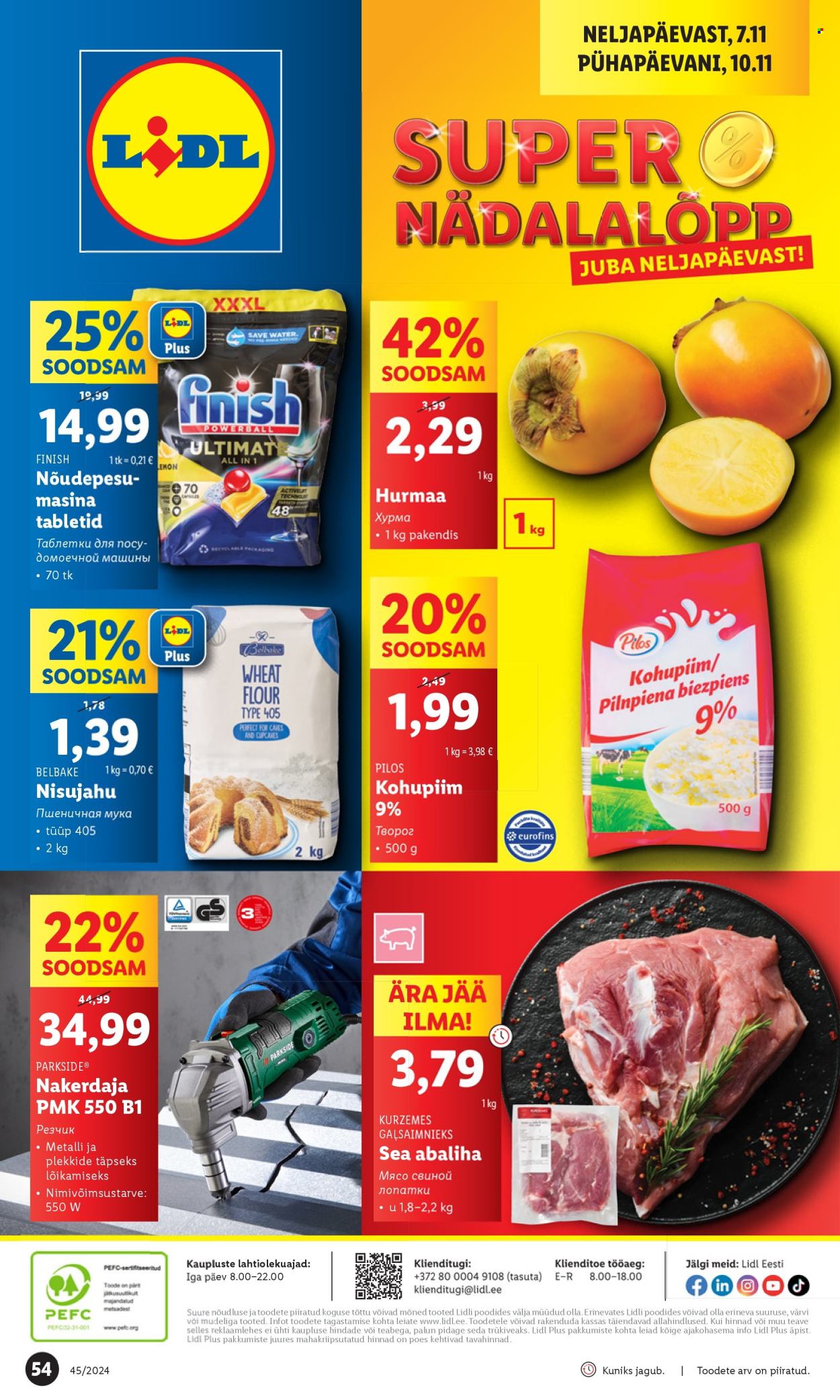 lidl - Lidl kliendileht - Kliendileht (4.11 - 10.11.2024) - page: 54