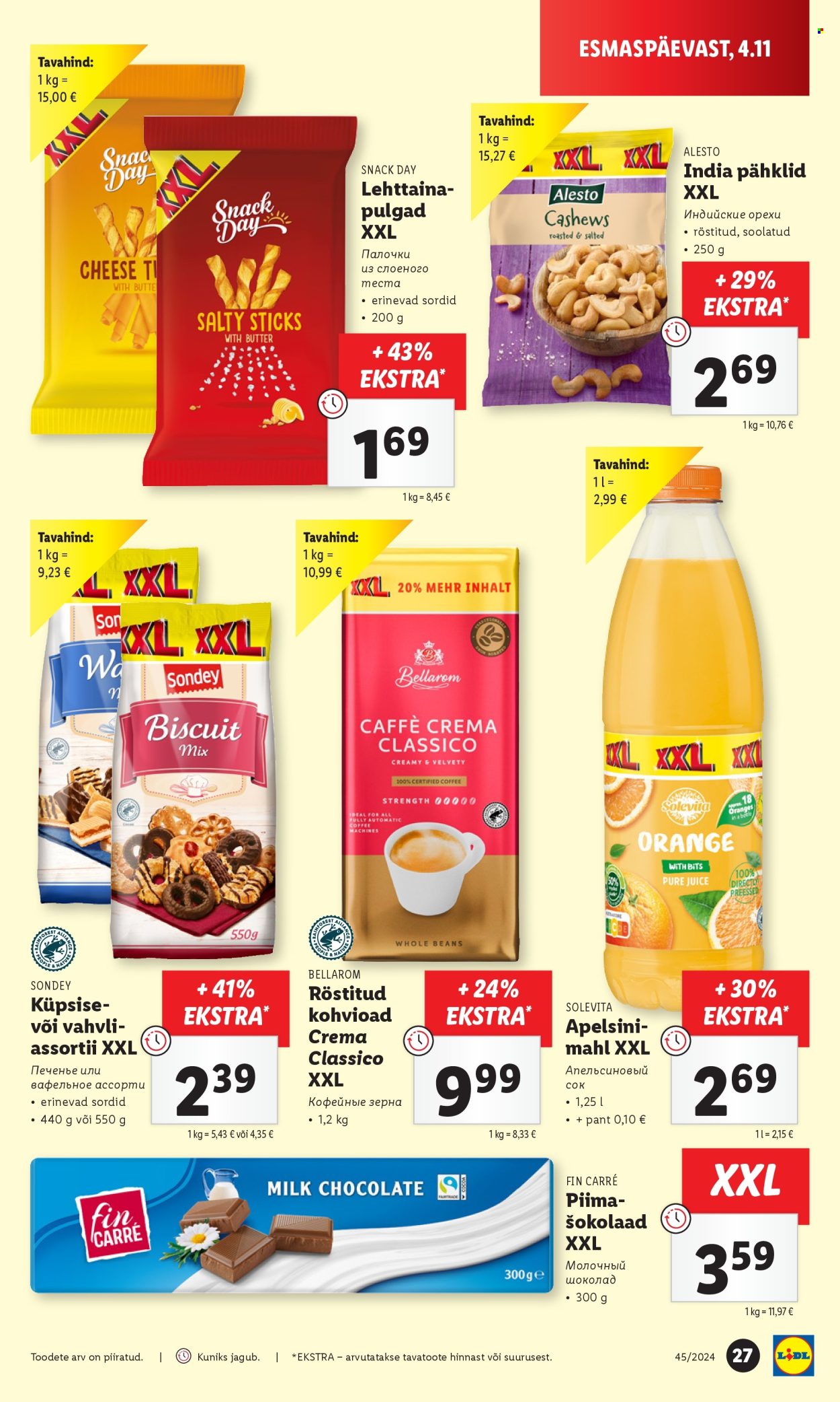 lidl - Lidl kliendileht - Kliendileht (4.11 - 10.11.2024) - page: 27