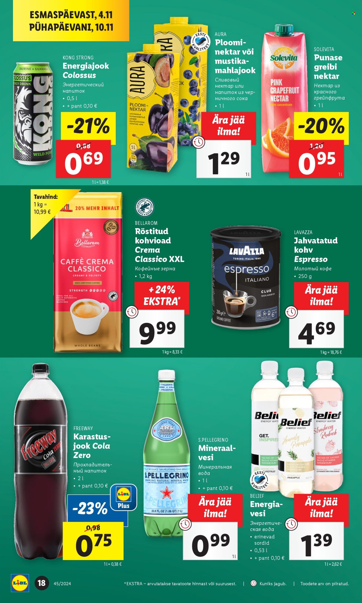 lidl - Lidl kliendileht - Kliendileht (4.11 - 10.11.2024) - page: 18