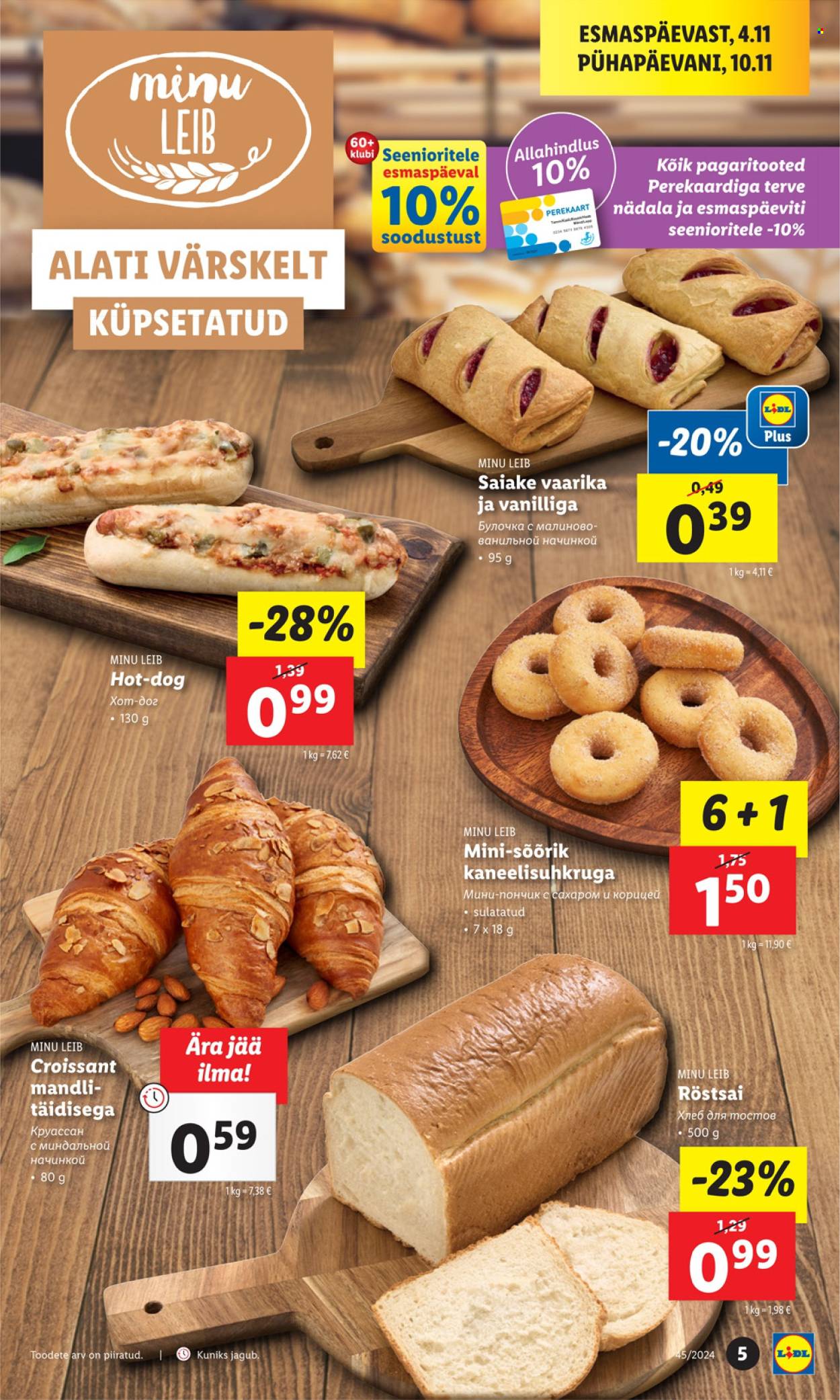 lidl - Lidl kliendileht - Kliendileht (4.11 - 10.11.2024) - page: 5