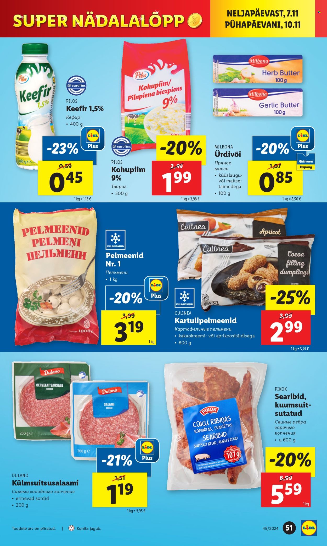 lidl - Lidl kliendileht - Kliendileht (4.11 - 10.11.2024) - page: 51