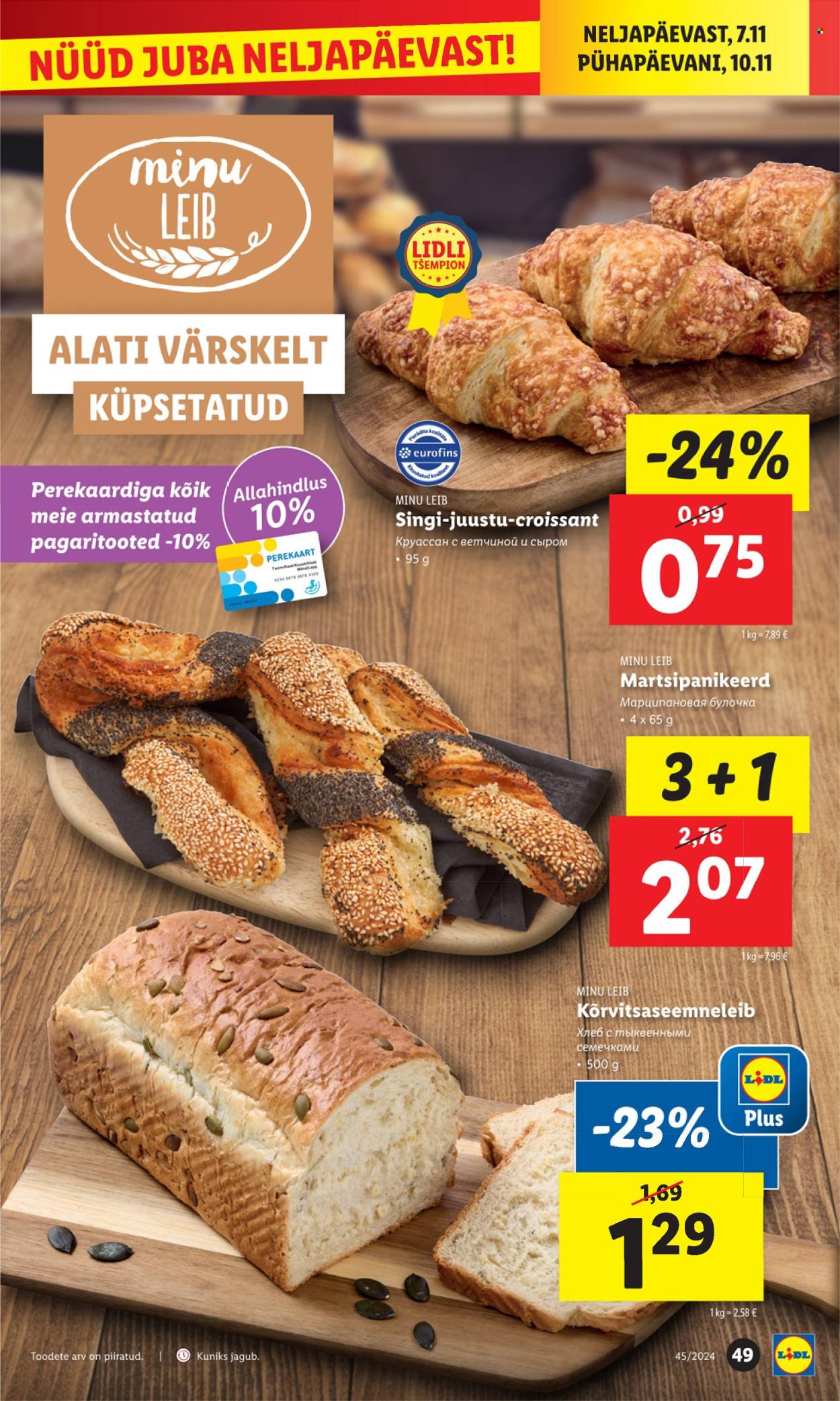 lidl - Lidl kliendileht - Kliendileht (4.11 - 10.11.2024) - page: 49