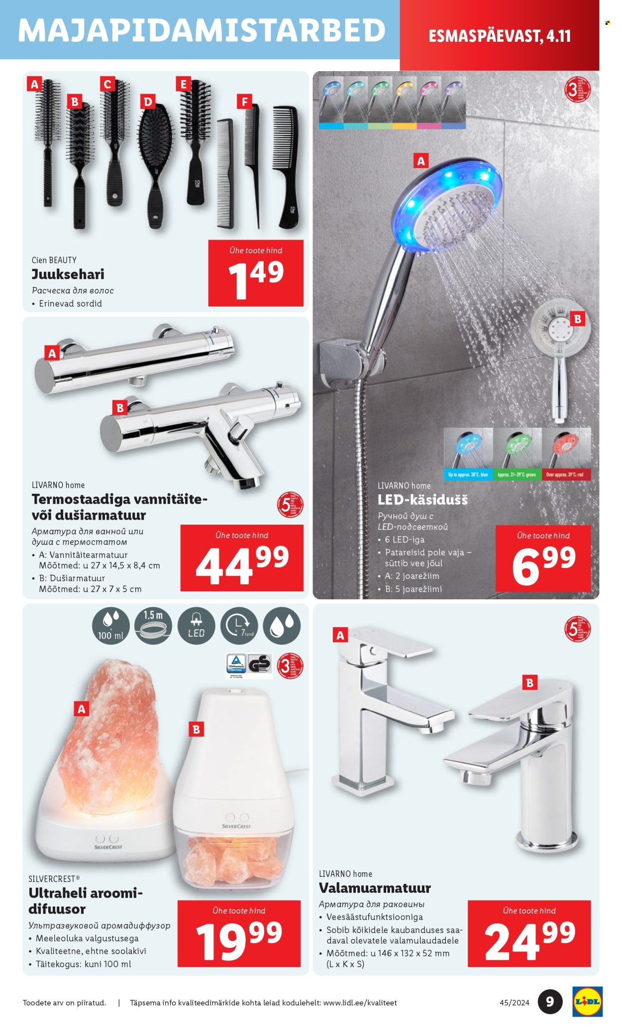 lidl - Lidl kliendileht - Tööstuskaupade pakkumised (4.11 - 10.11.2024) - page: 9