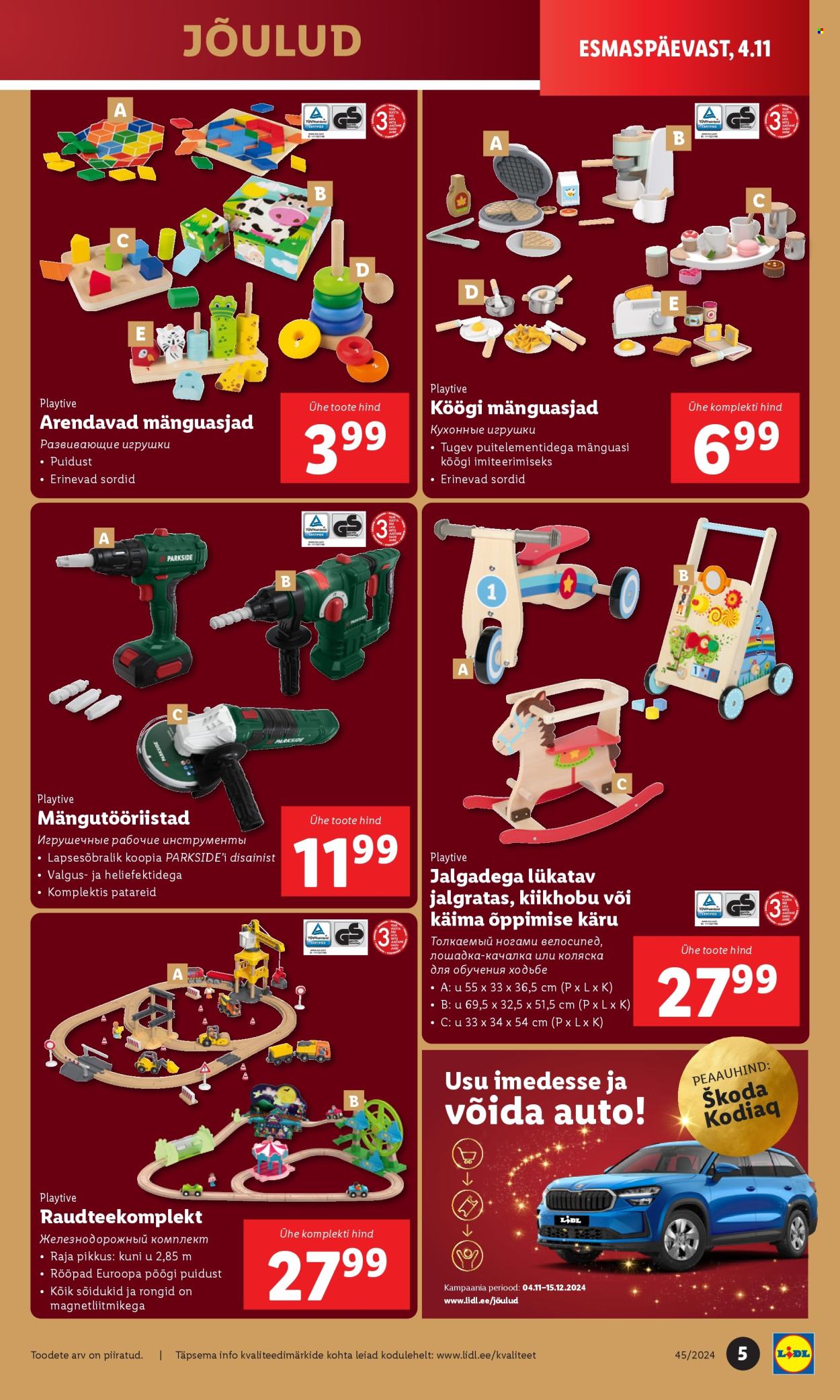 lidl - Lidl kliendileht - Tööstuskaupade pakkumised (4.11 - 10.11.2024) - page: 5